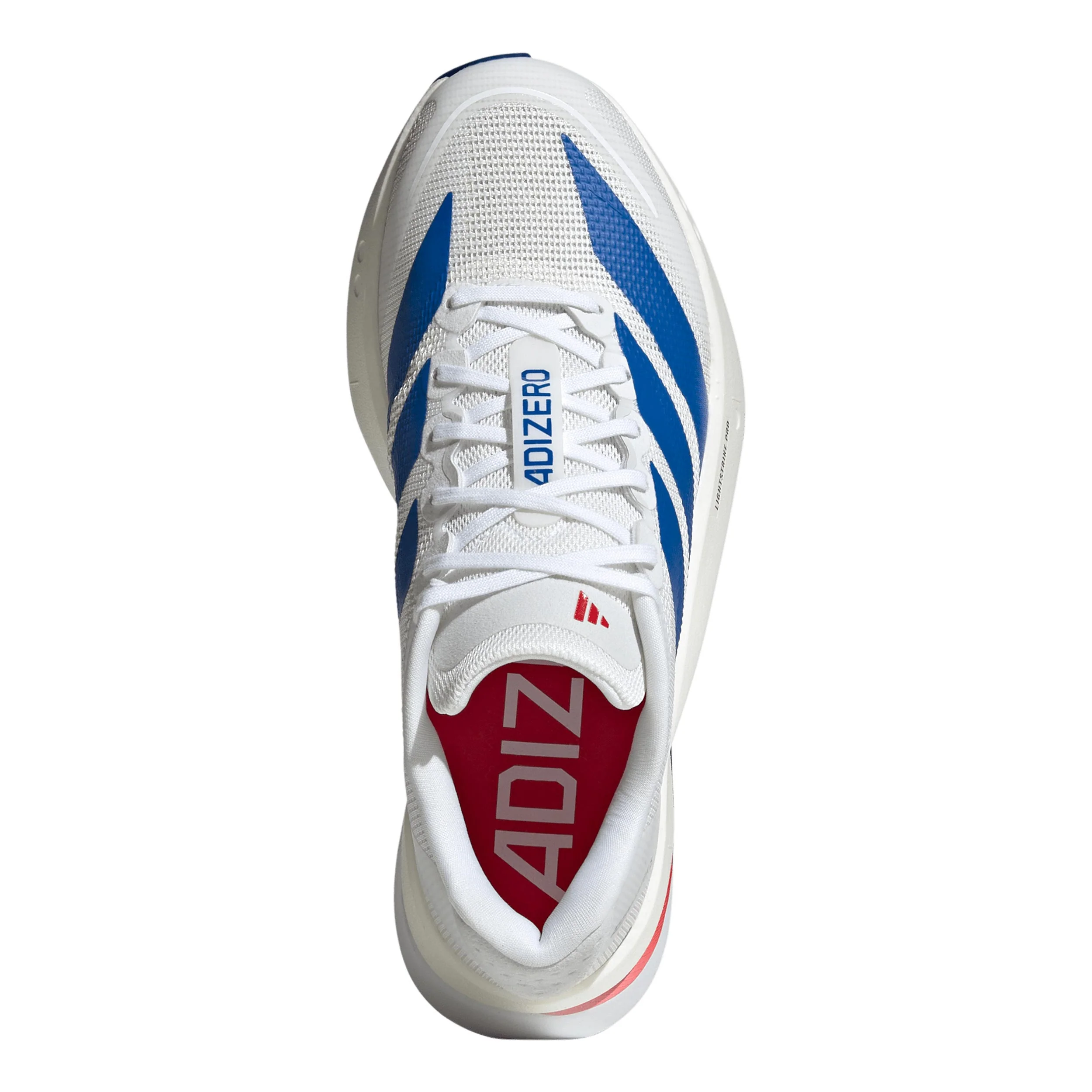 adizero Boston 13 Wettkampfschuh Damen - weiß, blau - Image 3