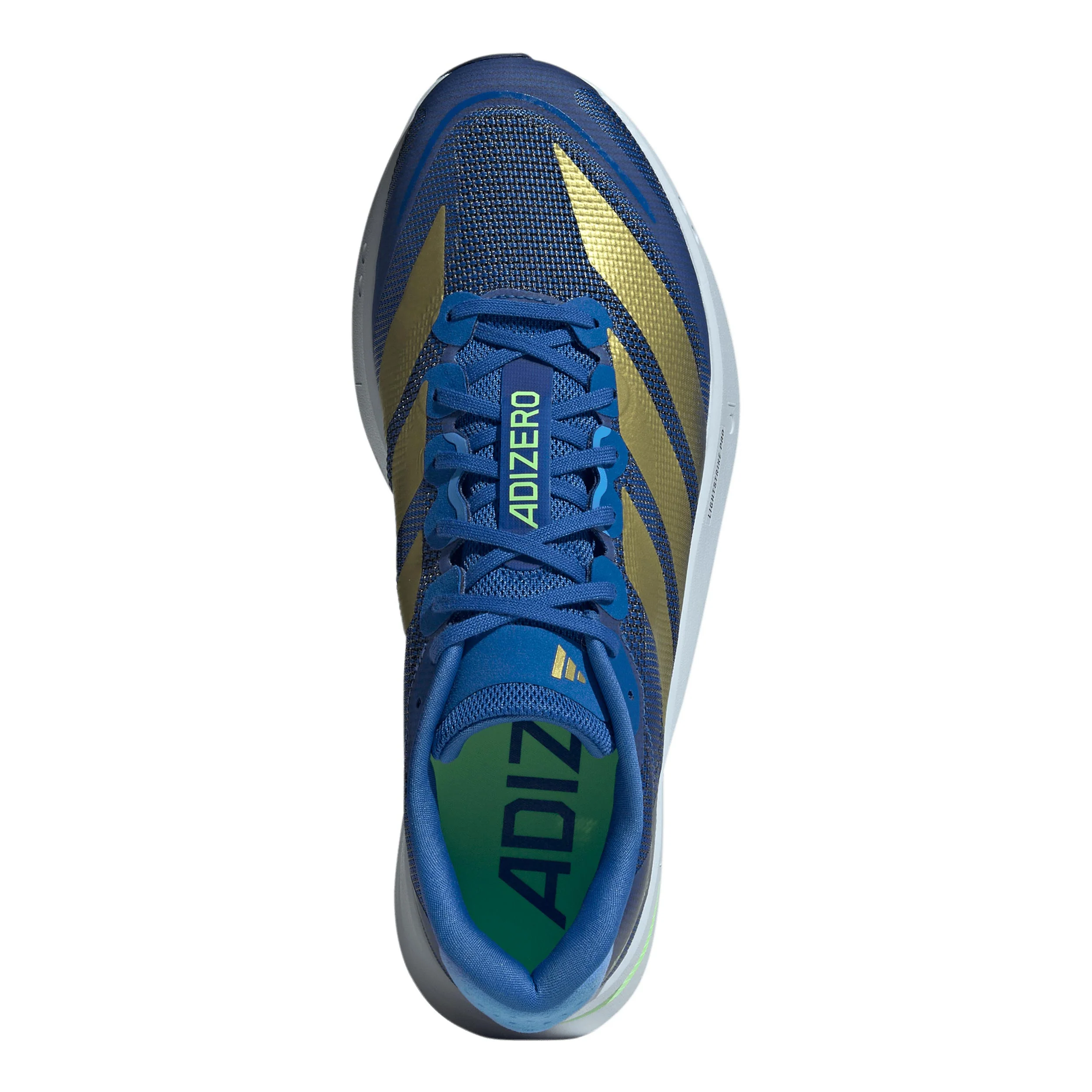 adizero Boston 13 Wettkampfschuh Herren - blau, gelb - Image 3