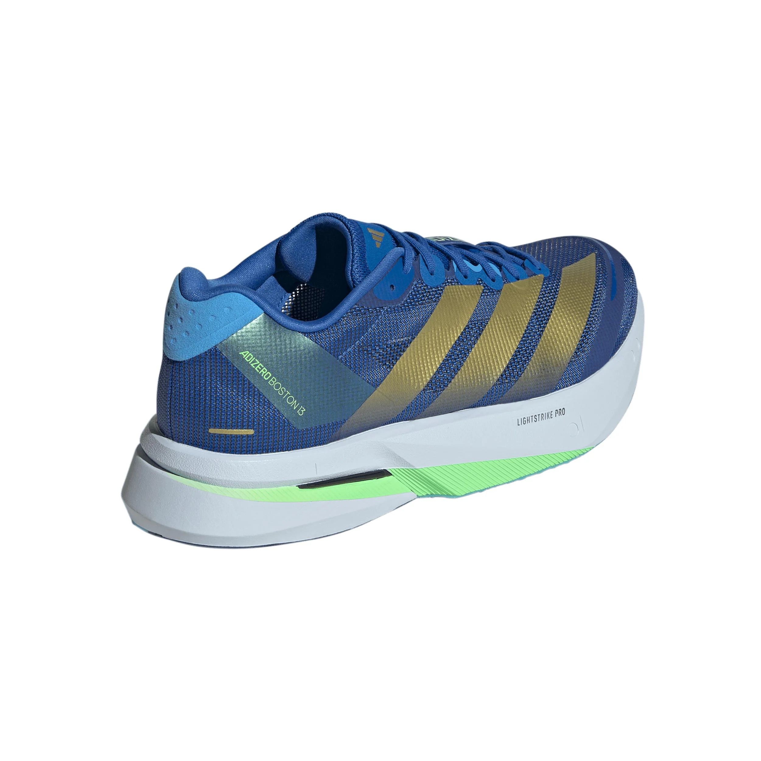 adizero Boston 13 Wettkampfschuh Herren - blau, gelb - Image 5