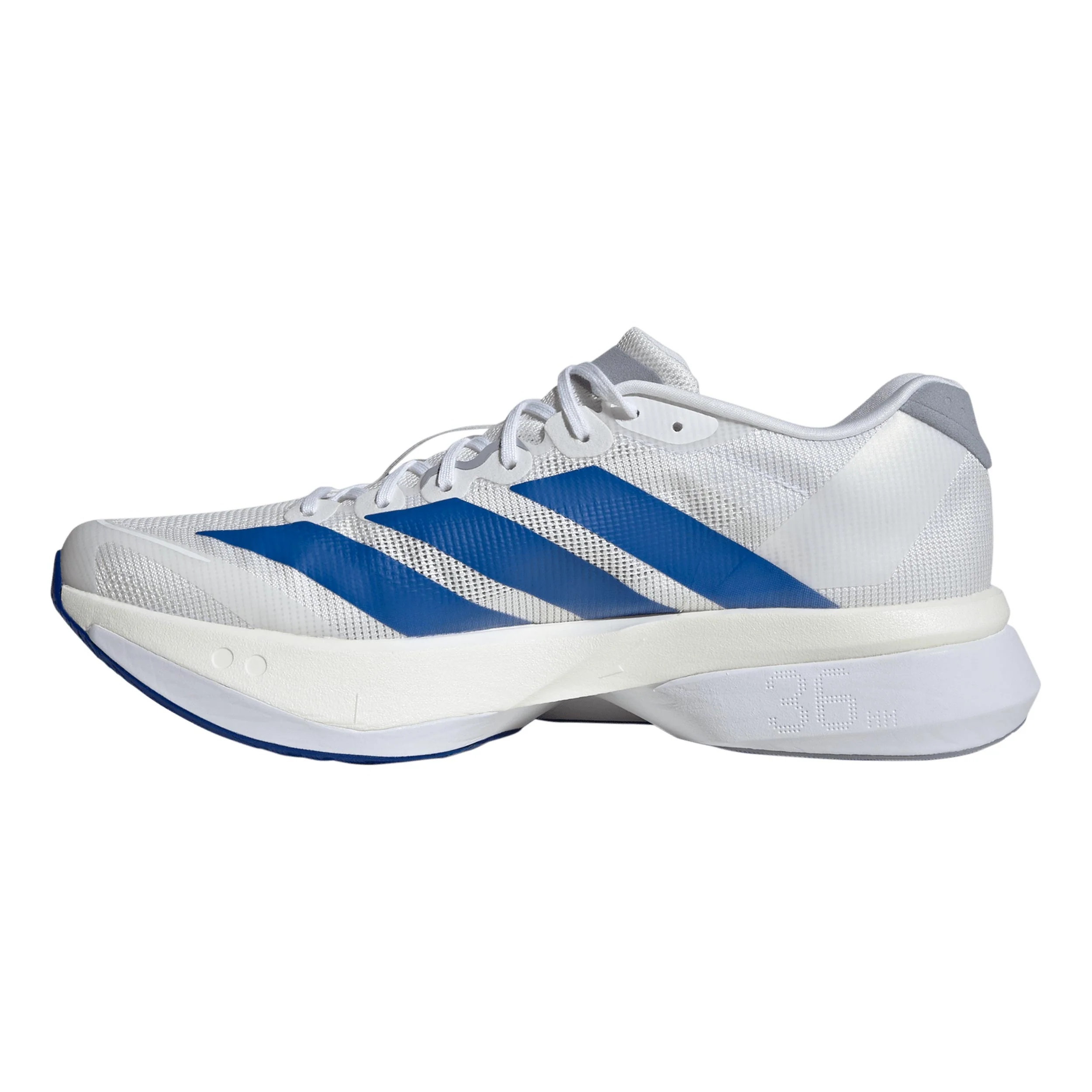 adizero Boston 13 Wettkampfschuh Herren - weiß, blau - Image 2