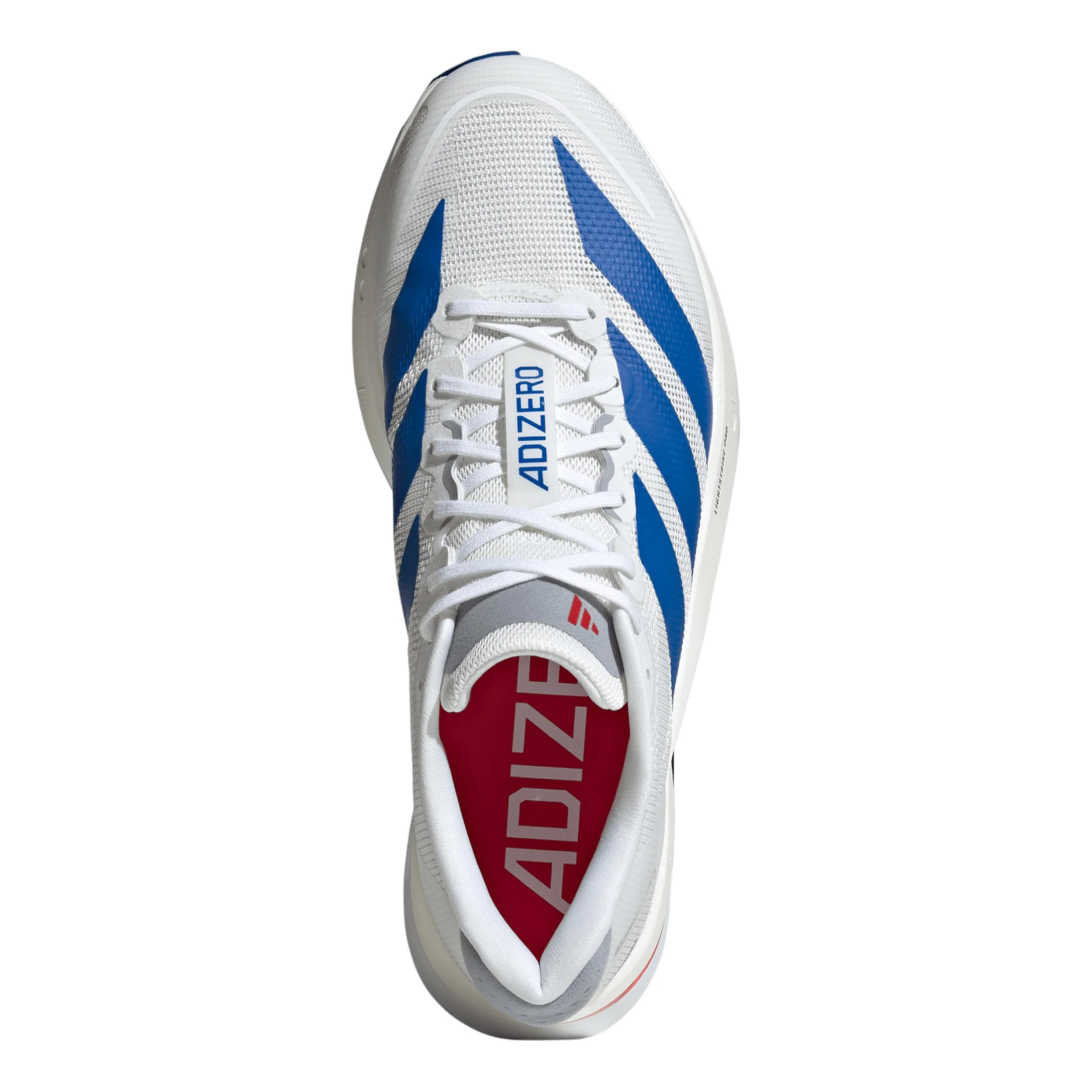 adizero Boston 13 Wettkampfschuh Herren - weiß, blau - Image 3