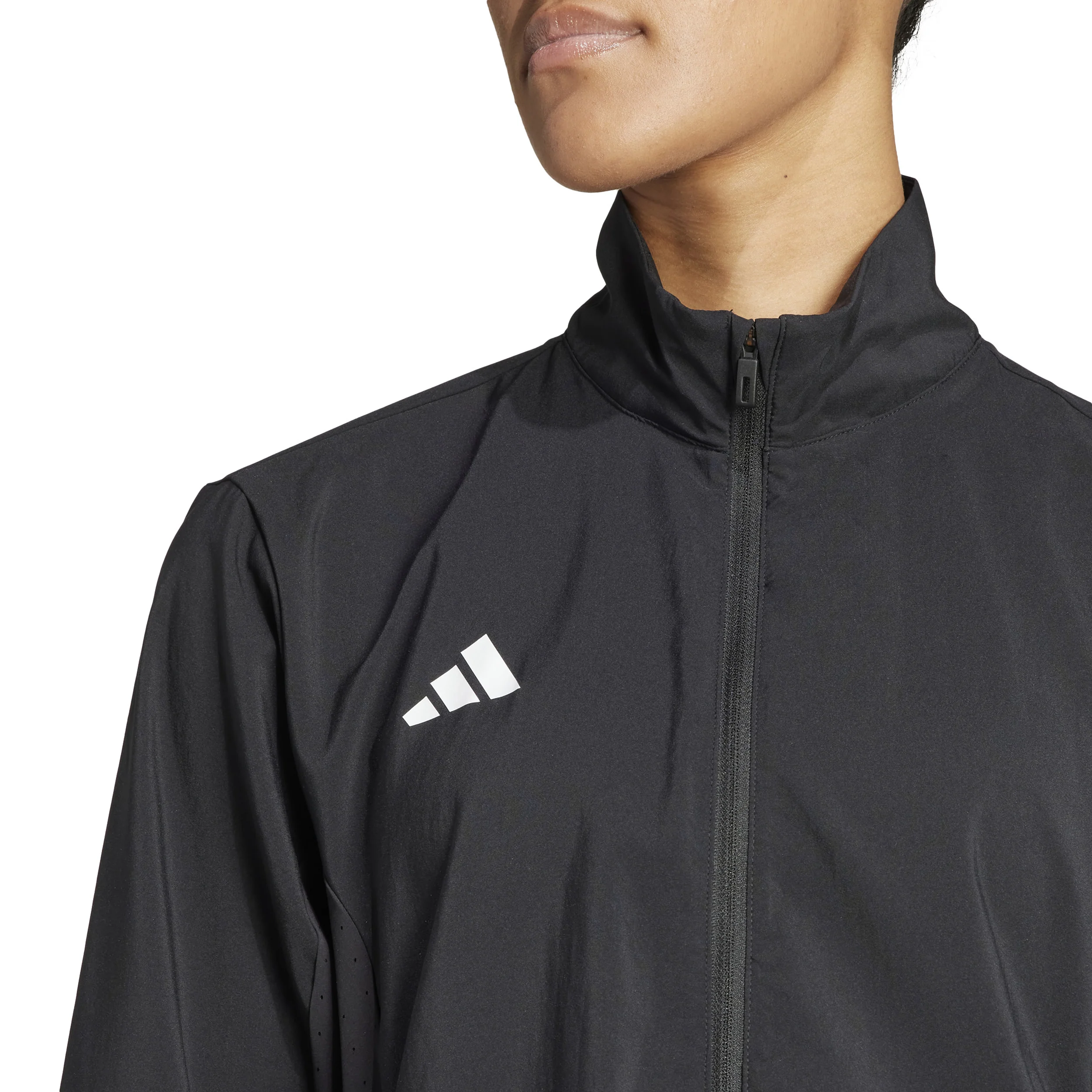 Adizero E Jacket Laufjacke Damen-Schwarz - Image 4