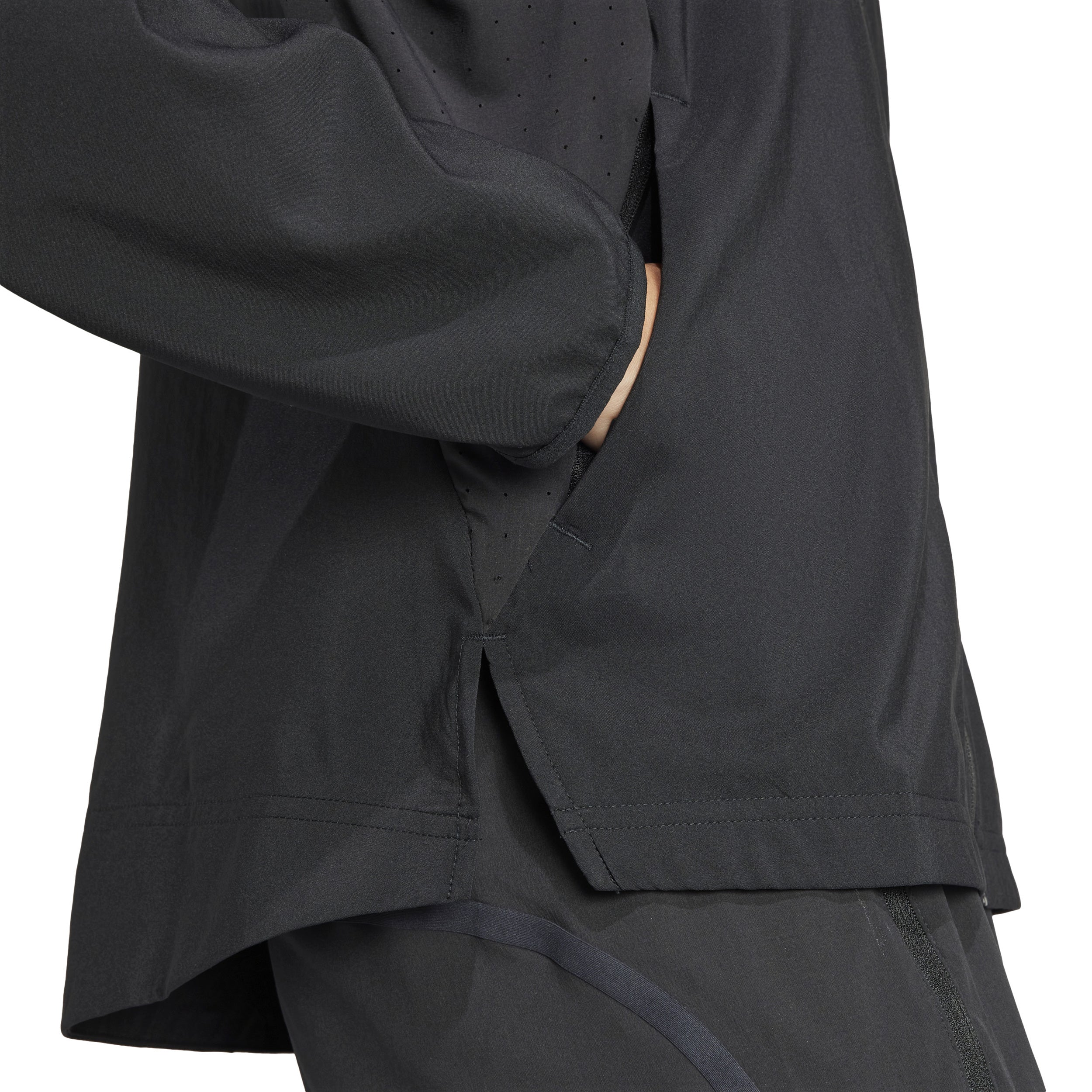 Adizero E Jacket Laufjacke Damen-Schwarz - Image 5