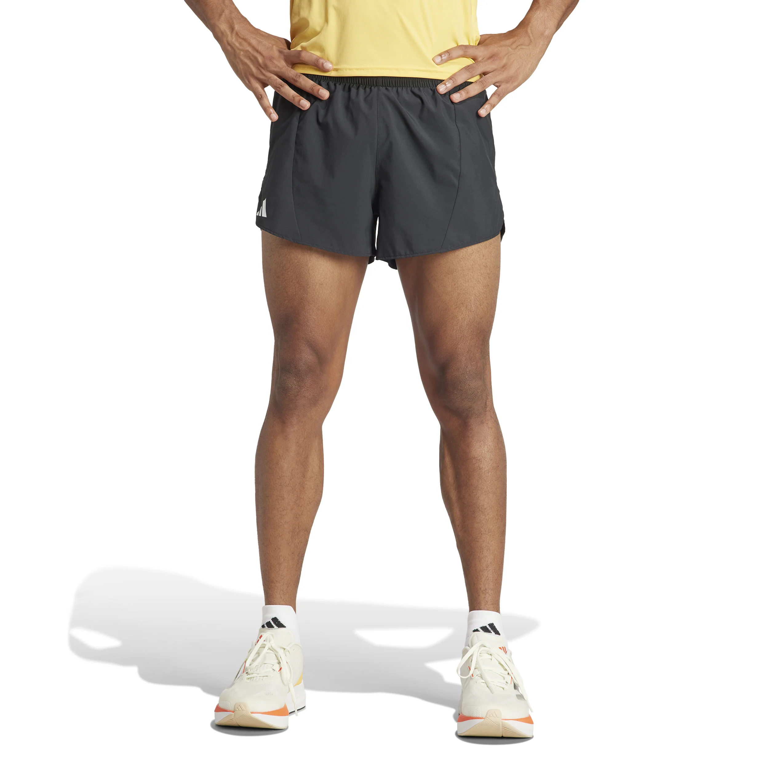 Adizero E Laufshorts Herren-Schwarz - Image 2