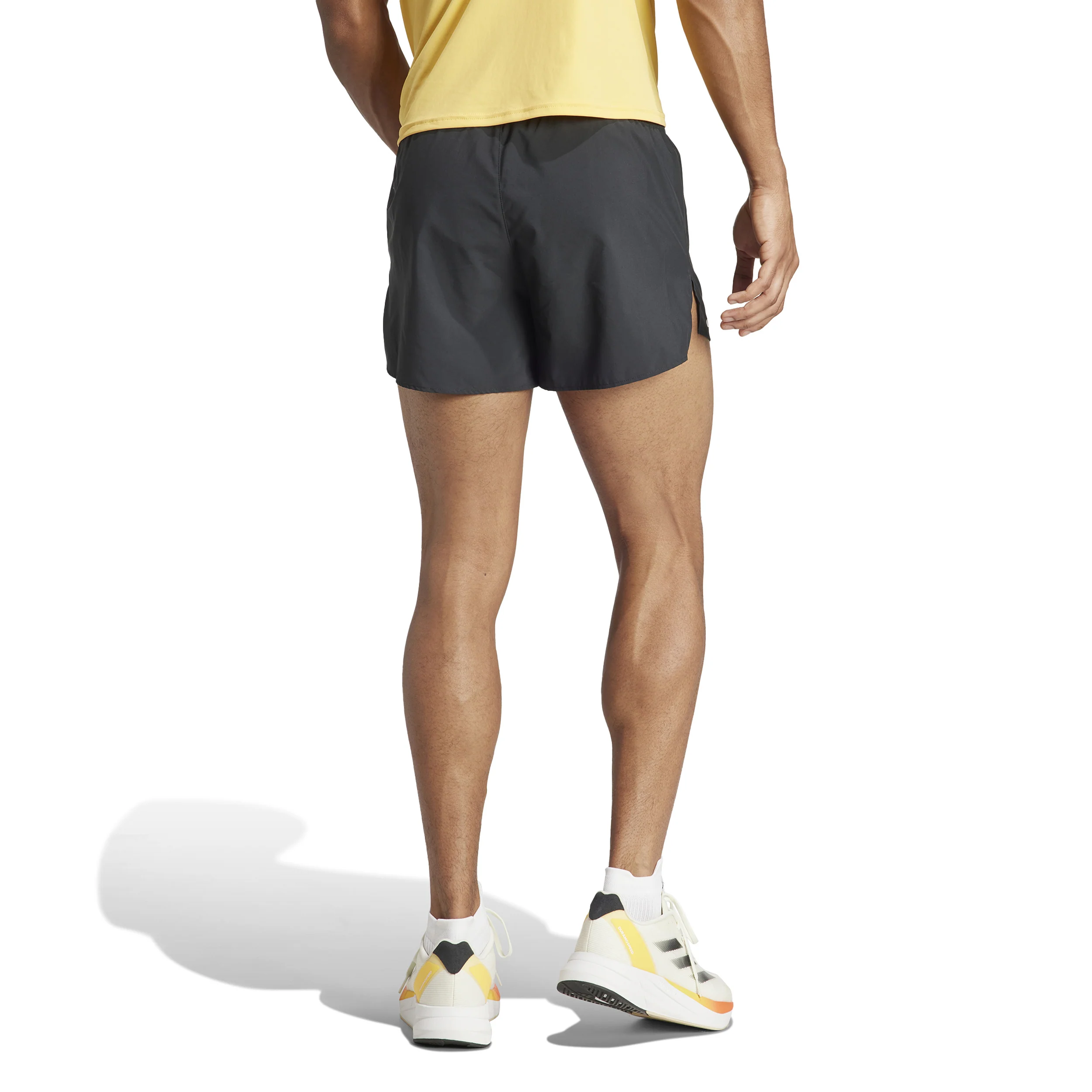 Adizero E Laufshorts Herren-Schwarz - Image 3