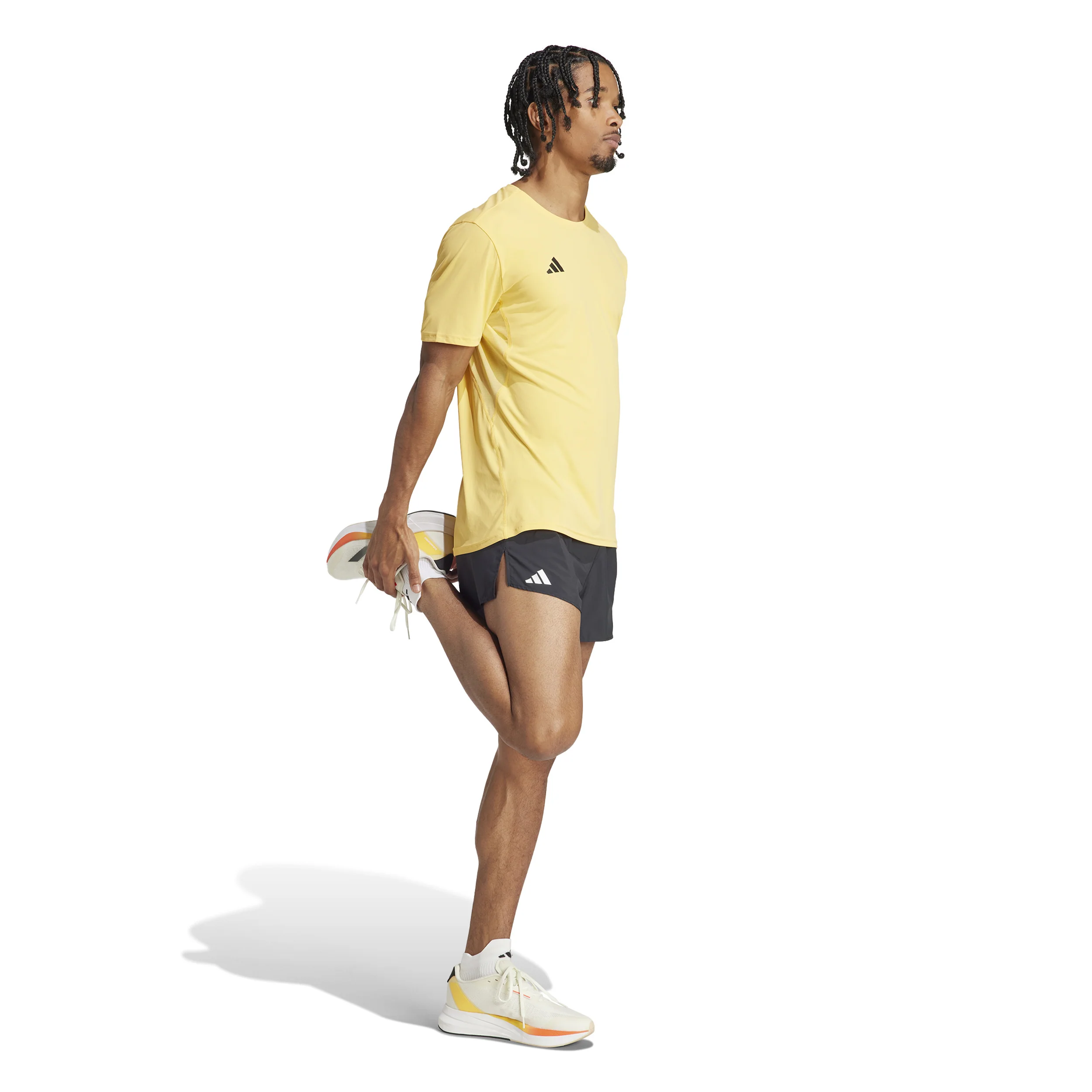 Adizero E Laufshorts Herren-Schwarz - Image 5
