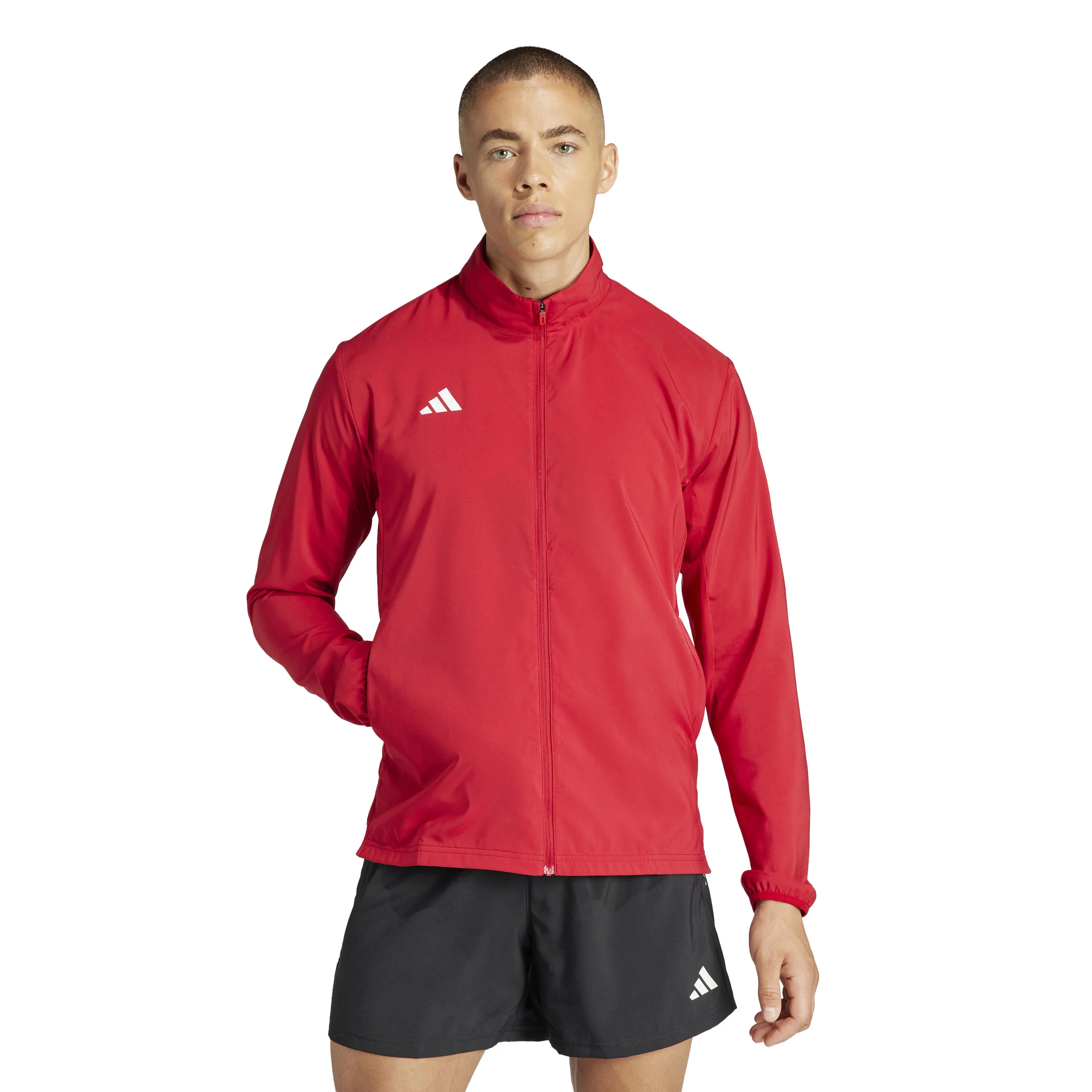 Adizero Essential Laufjacke Herren-Rot - Image 2