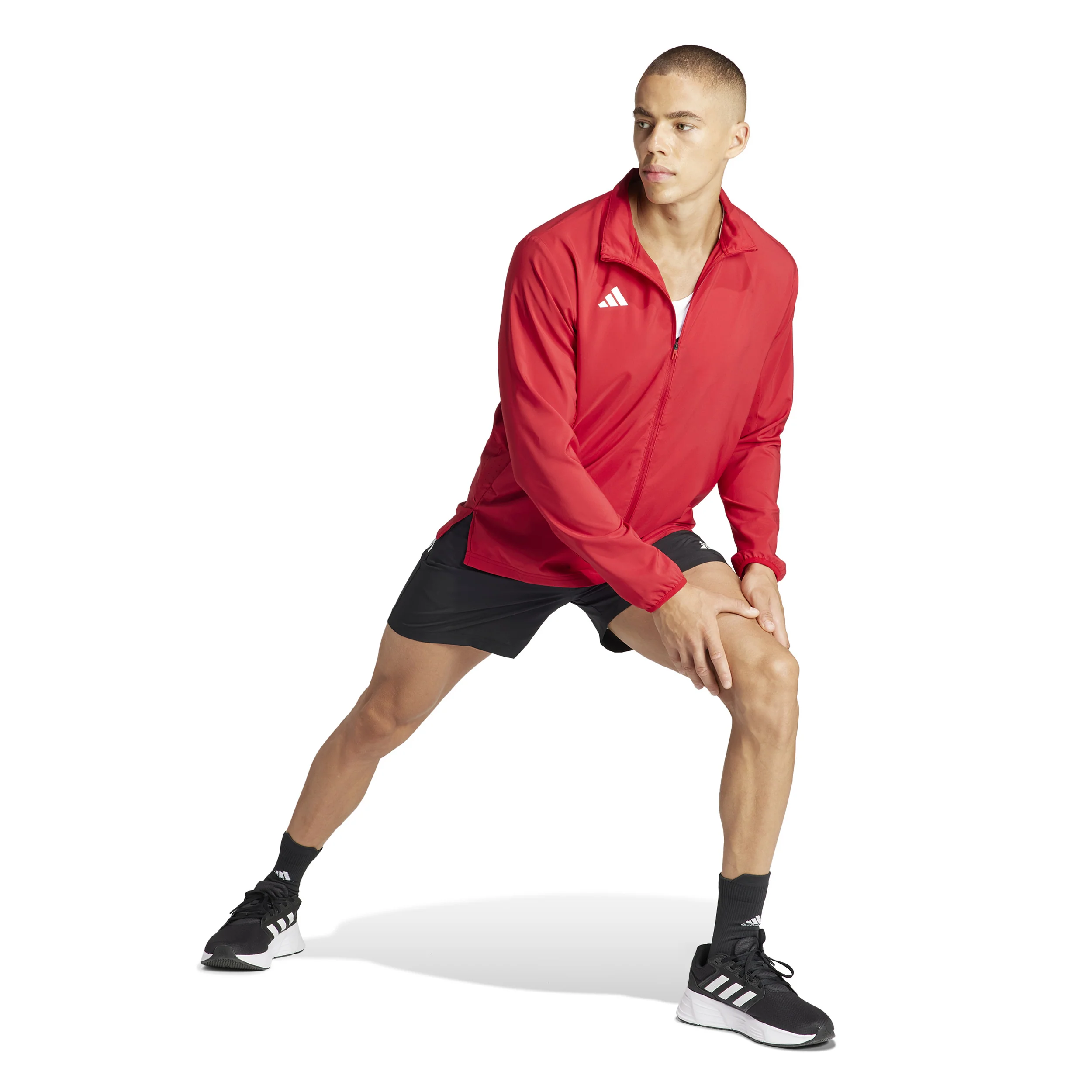 Adizero Essential Laufjacke Herren-Rot - Image 5