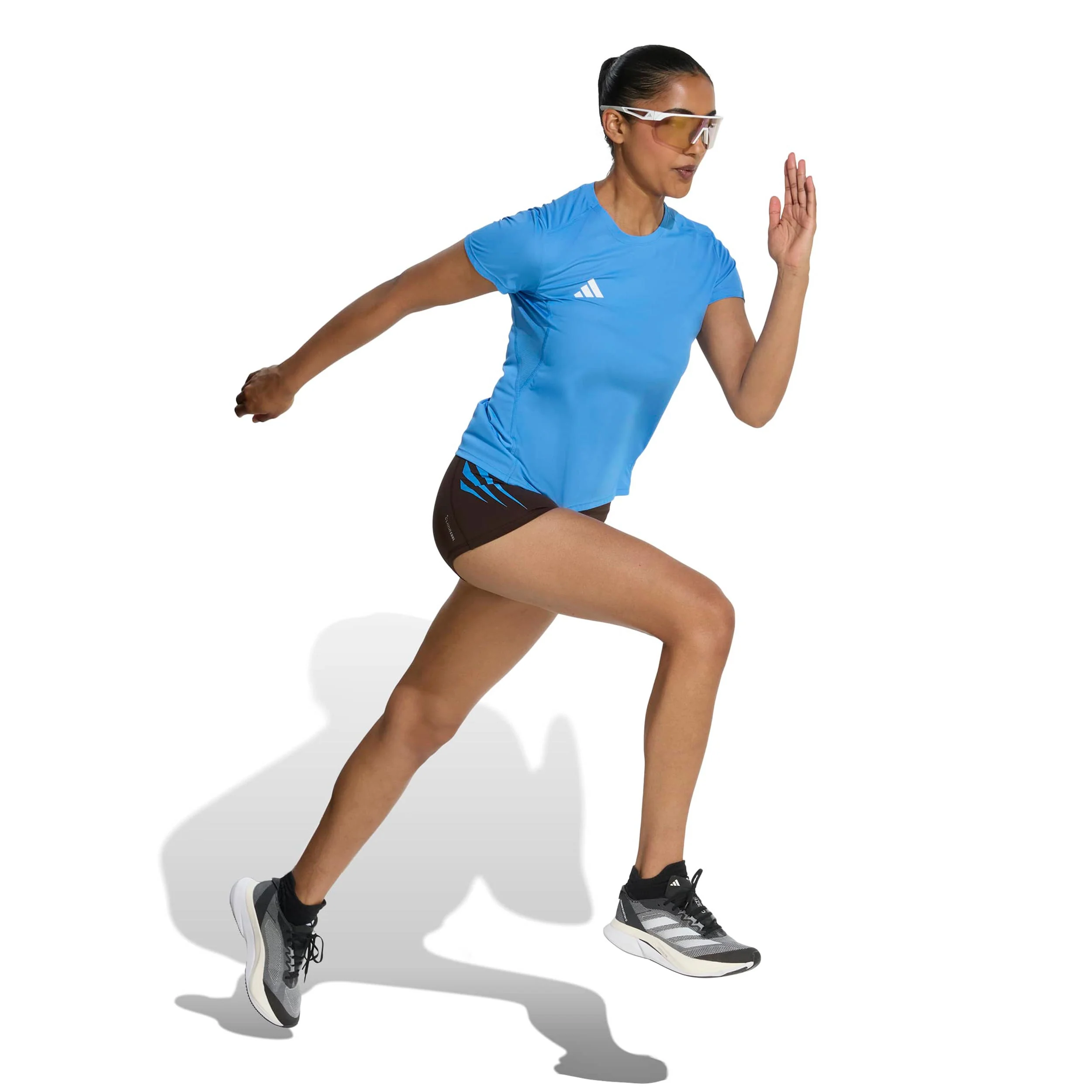 adizero Essential  Laufshirt Damen-blau - Image 4