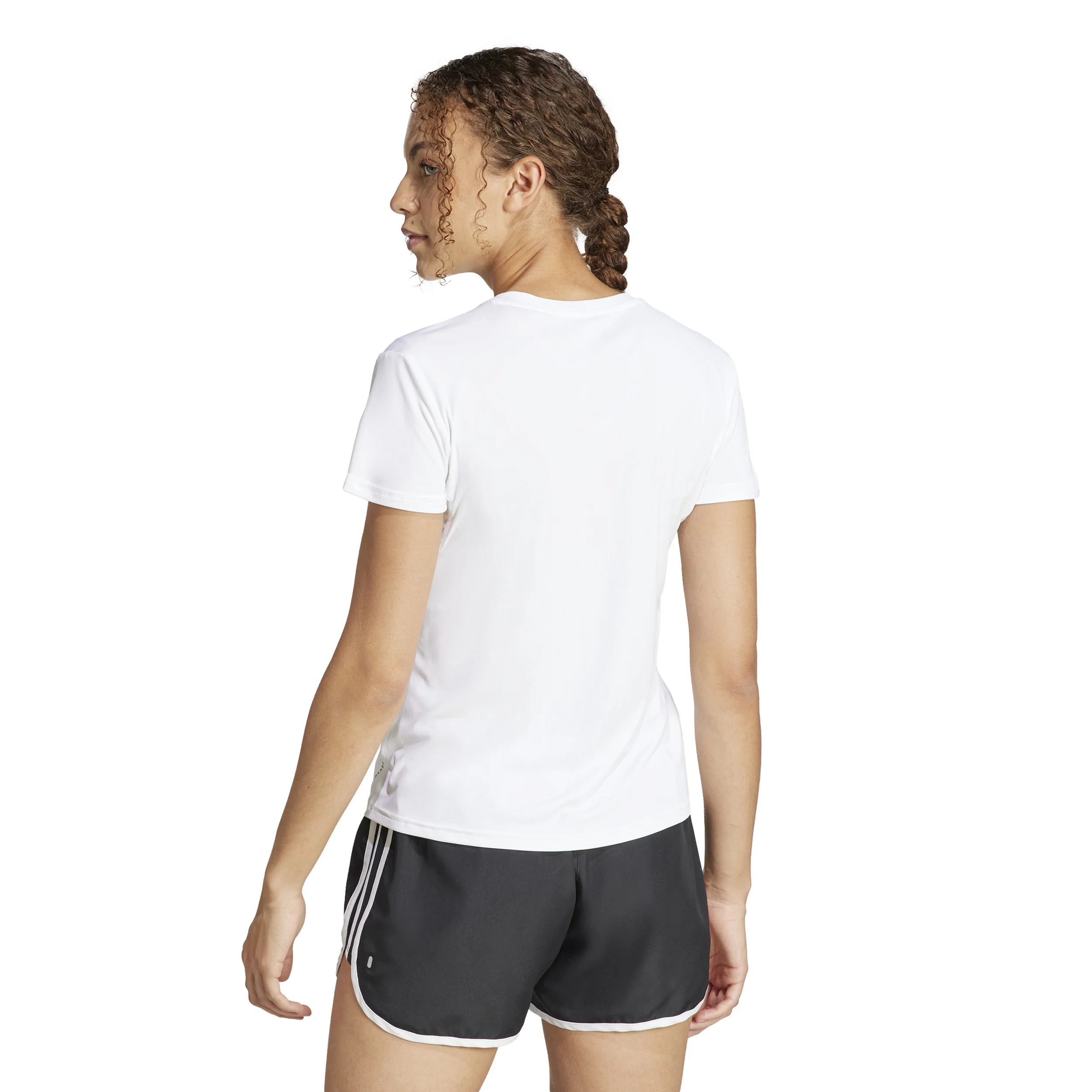 Adizero Essential Laufshirt Damen-Weiß - Image 3