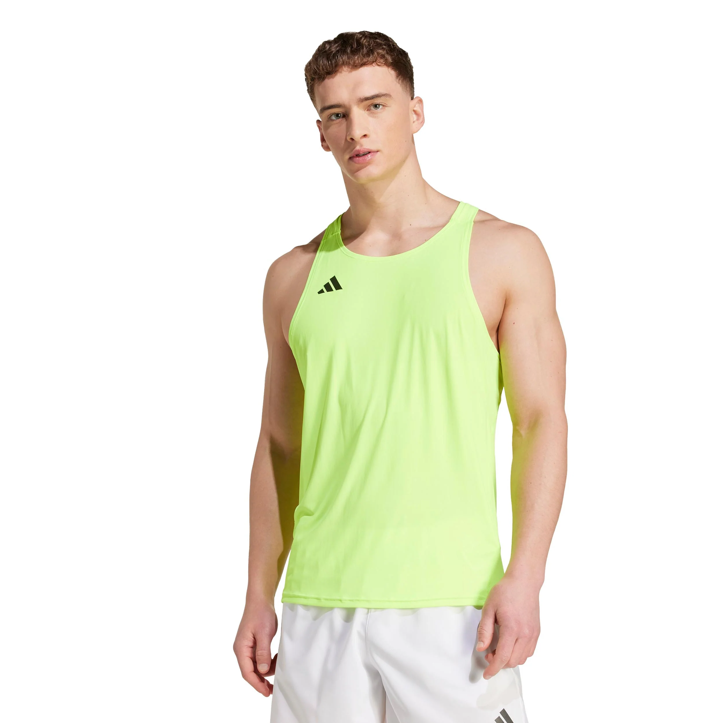 adizero Essential Laufshirt Herren-neongelb - Image 2