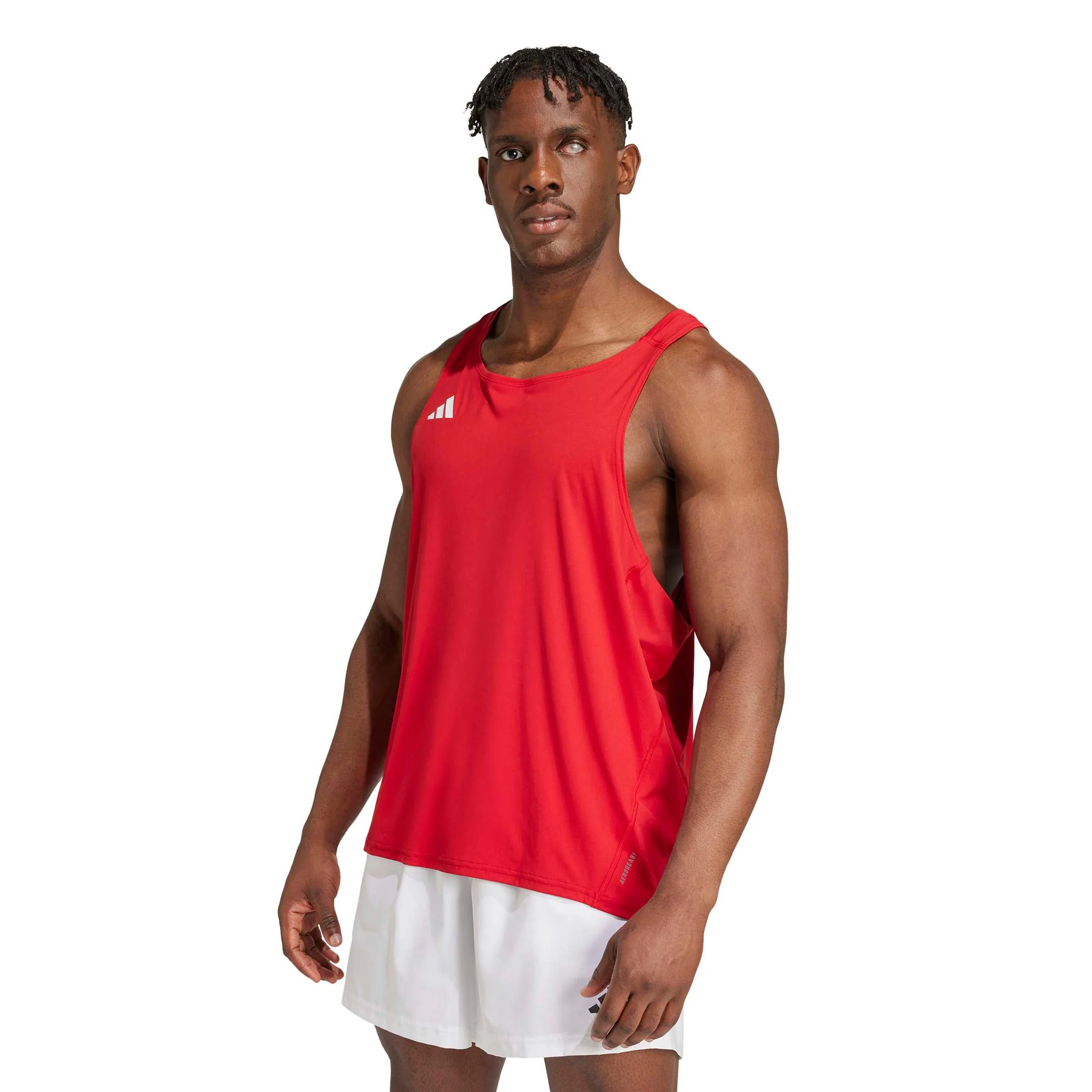 adizero Essential Laufshirt Herren-rot - Image 2