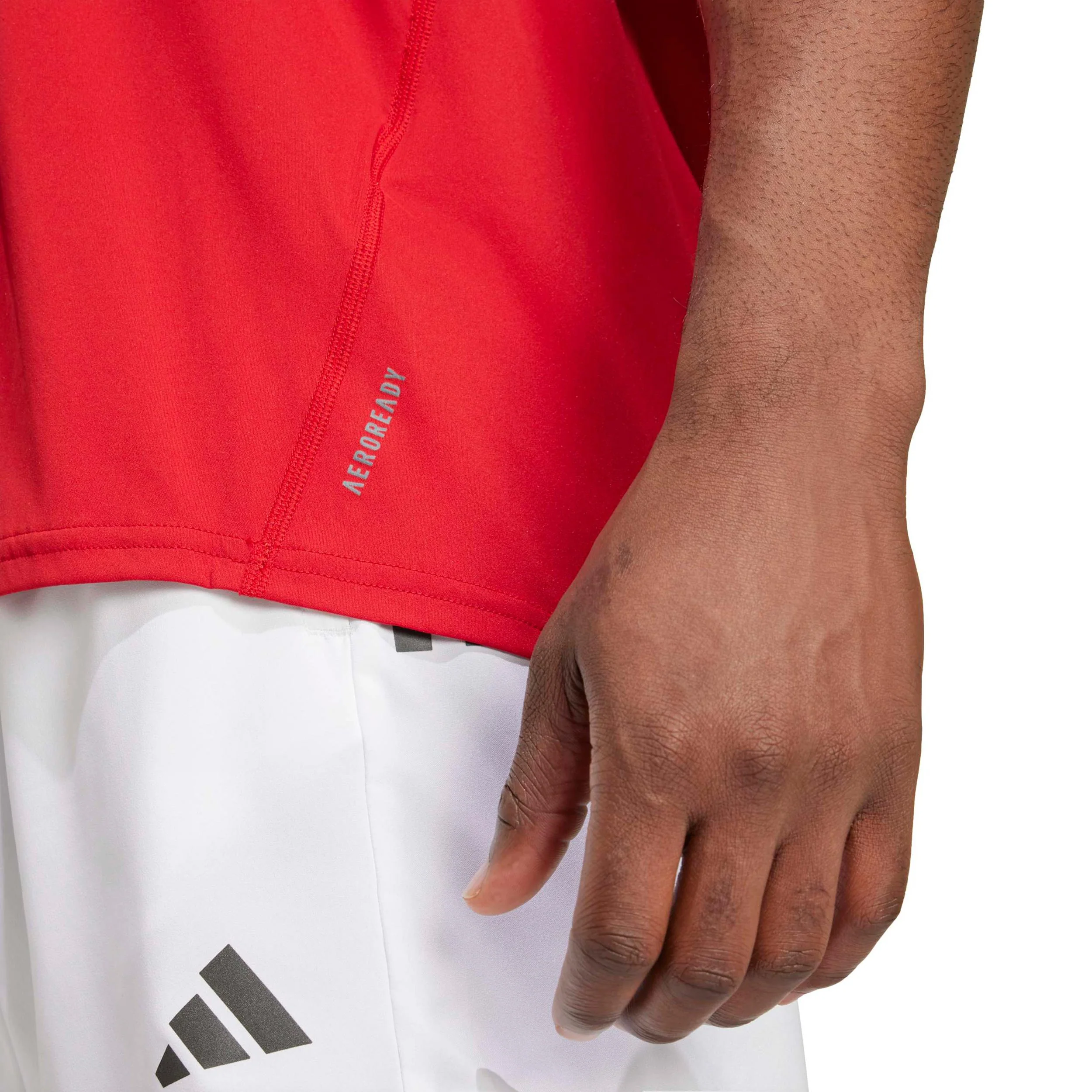 adizero Essential Laufshirt Herren-rot - Image 7