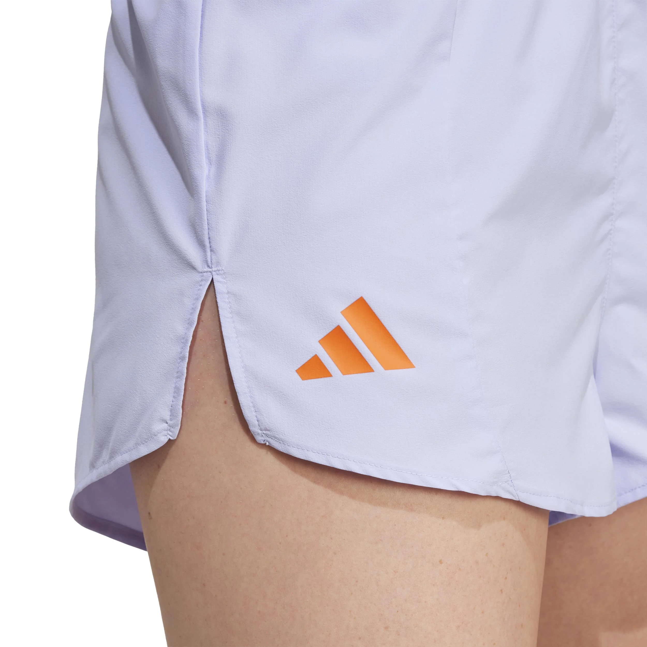 Adizero Essential Laufshorts Damen-Flieder - Image 7