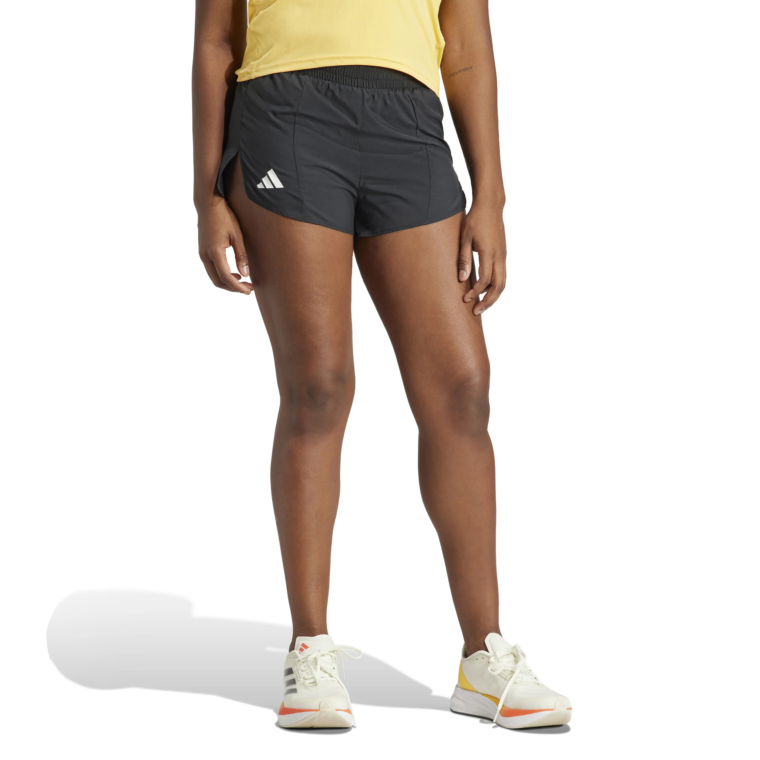 Adizero Essential Laufshorts Damen-Schwarz - Image 2