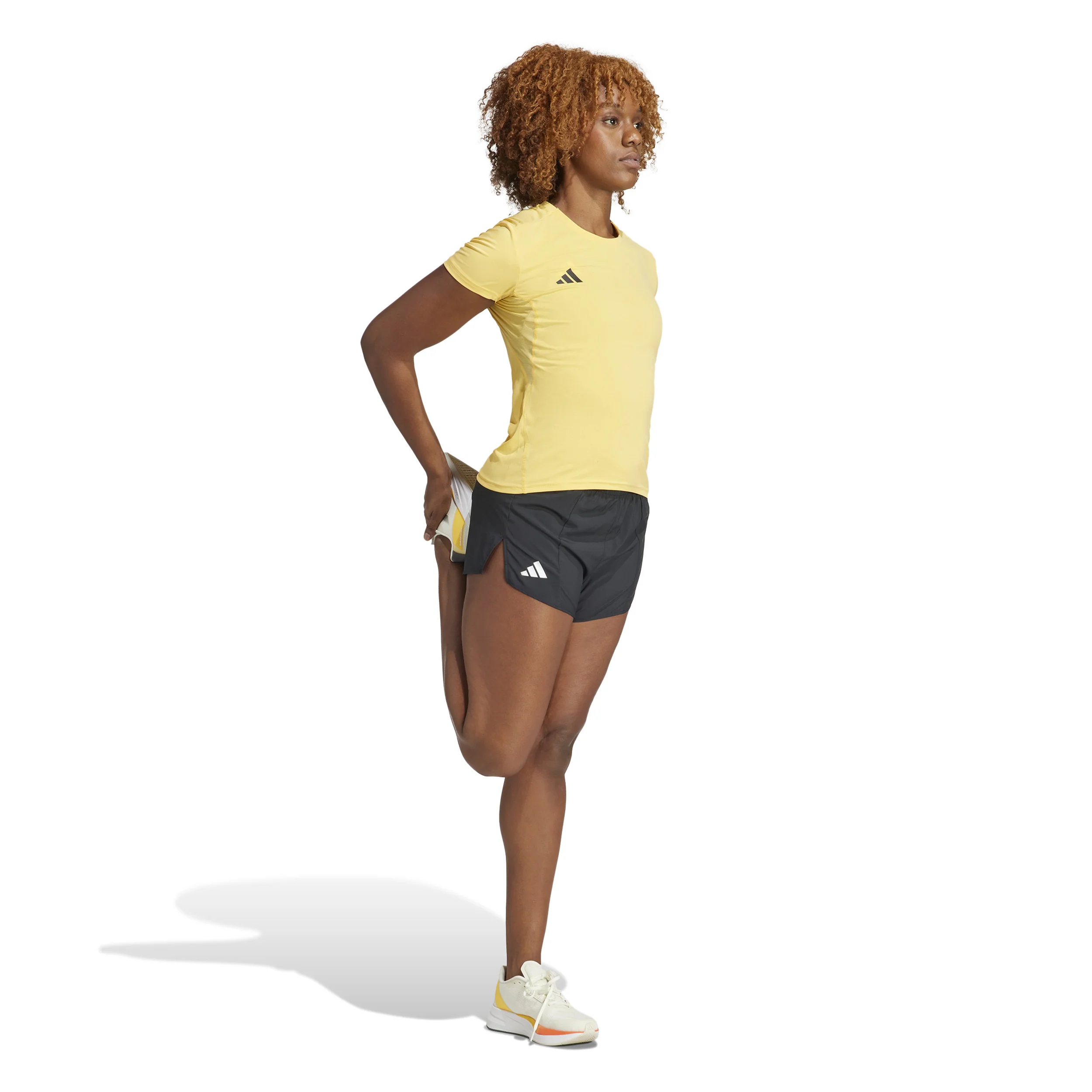 Adizero Essential Laufshorts Damen-Schwarz - Image 4