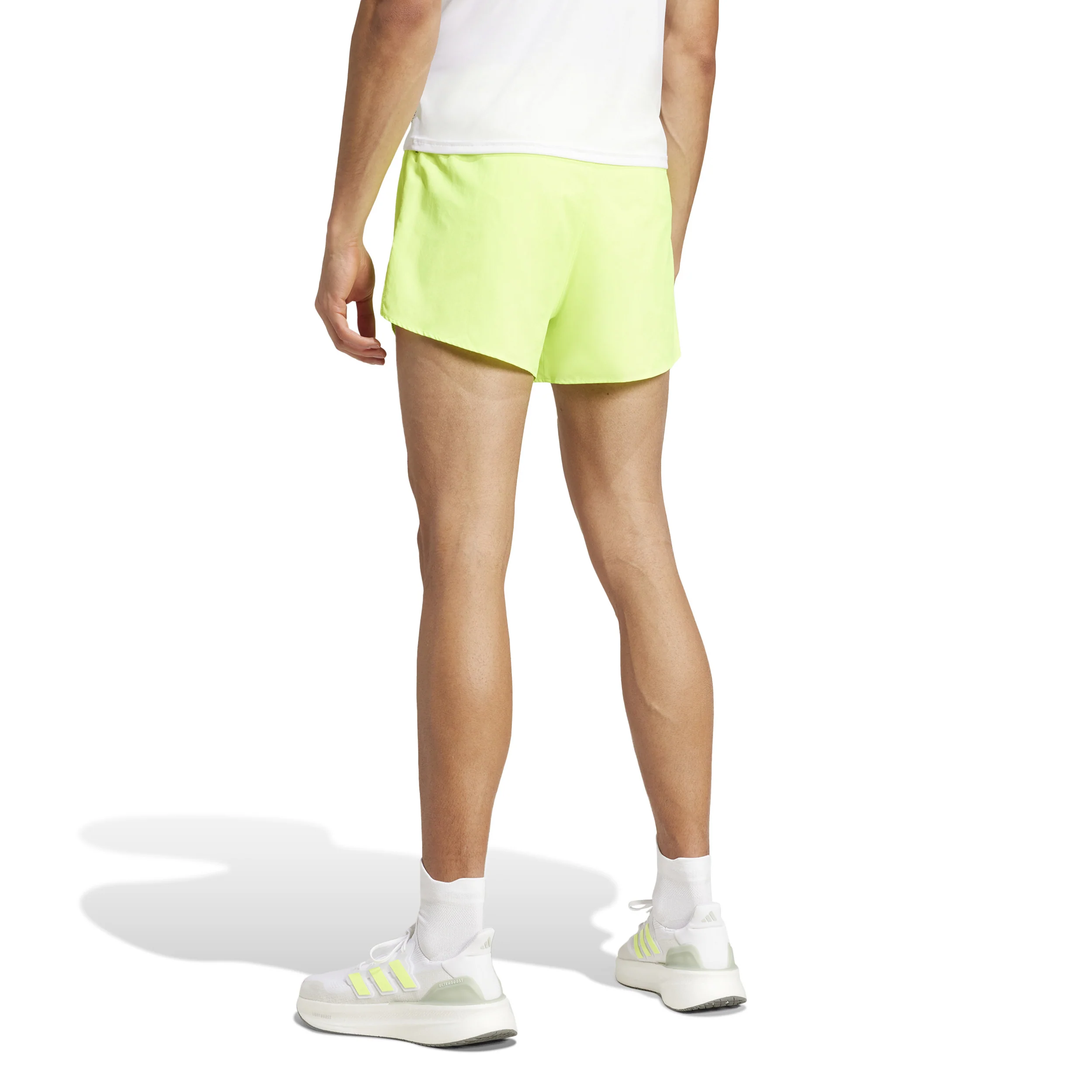 Adizero Essential Laufshorts Herren-Limette - Image 3
