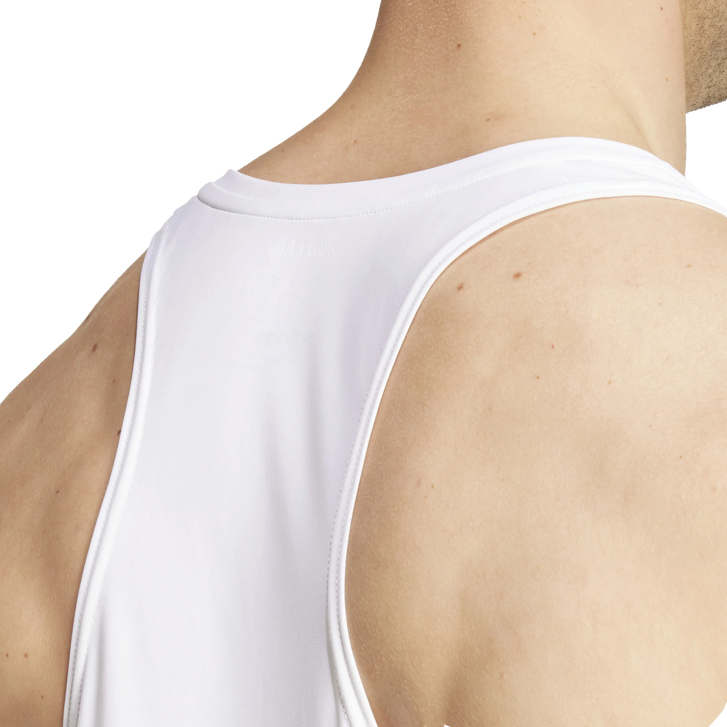 Adizero Essential Tank-Top Herren-Weiß - Image 7