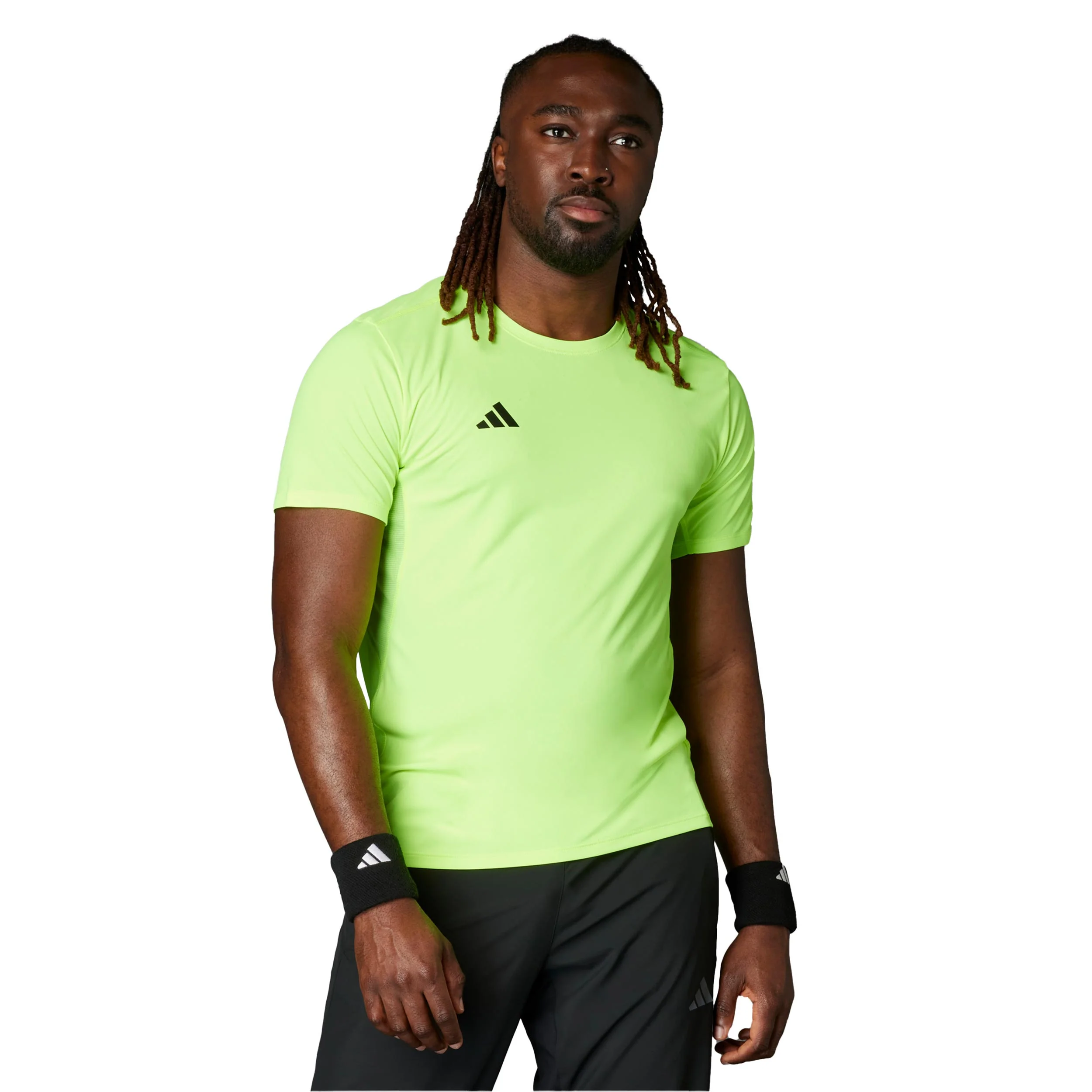 Adizero Essentials Laufshirt Herren-Gelb - Image 2