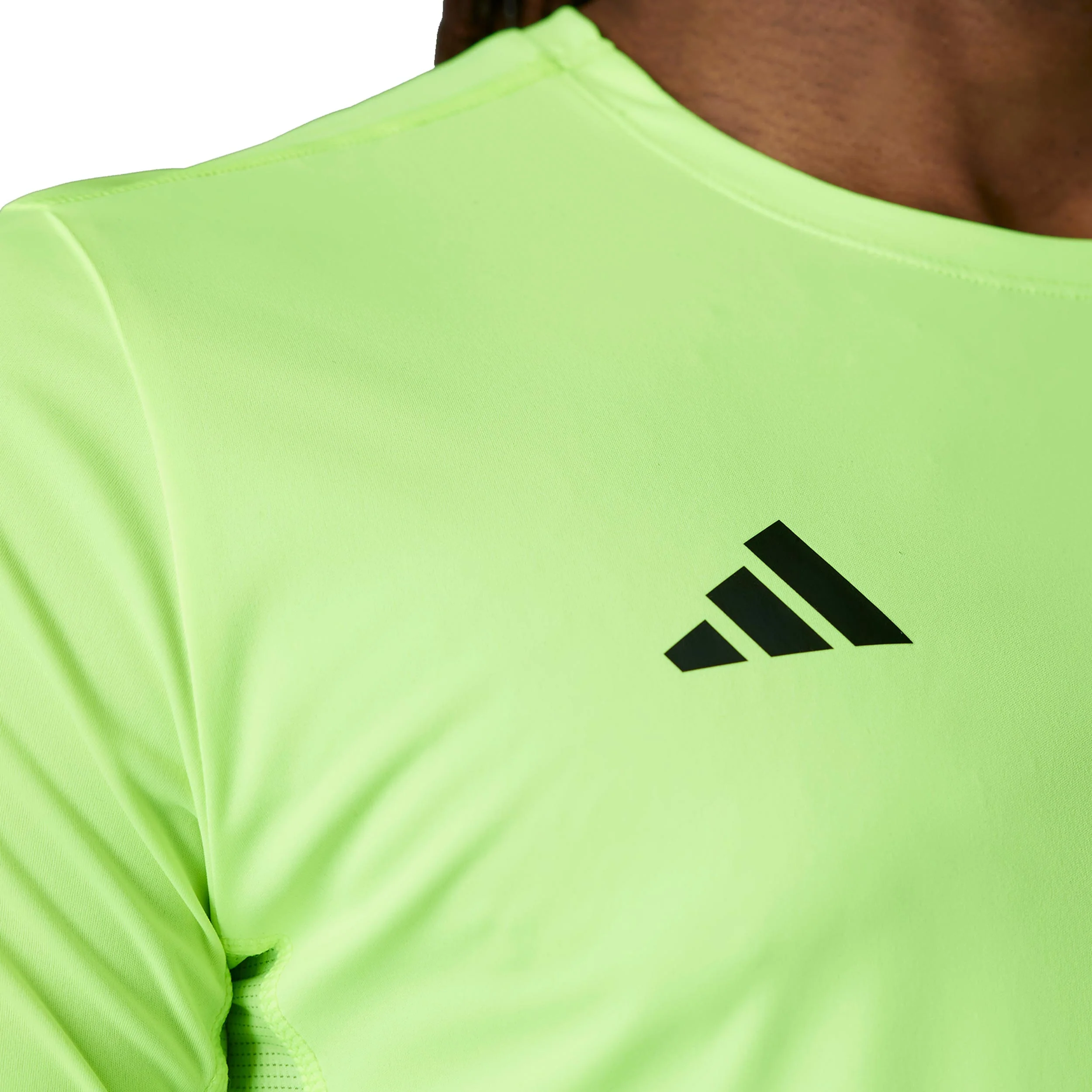 Adizero Essentials Laufshirt Herren-Gelb - Image 5