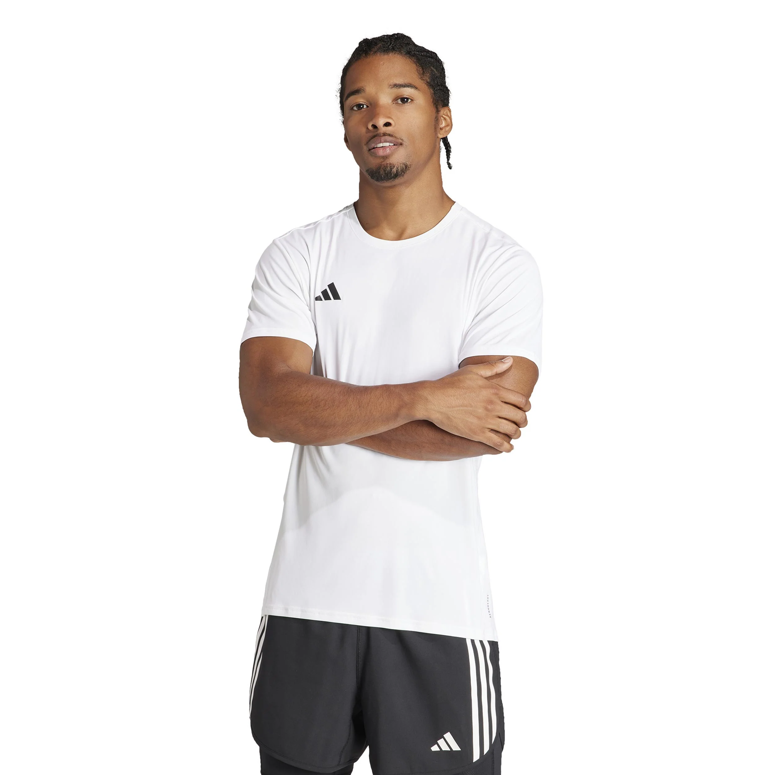 Adizero Essentials Laufshirt Herren-Weiß - Image 2