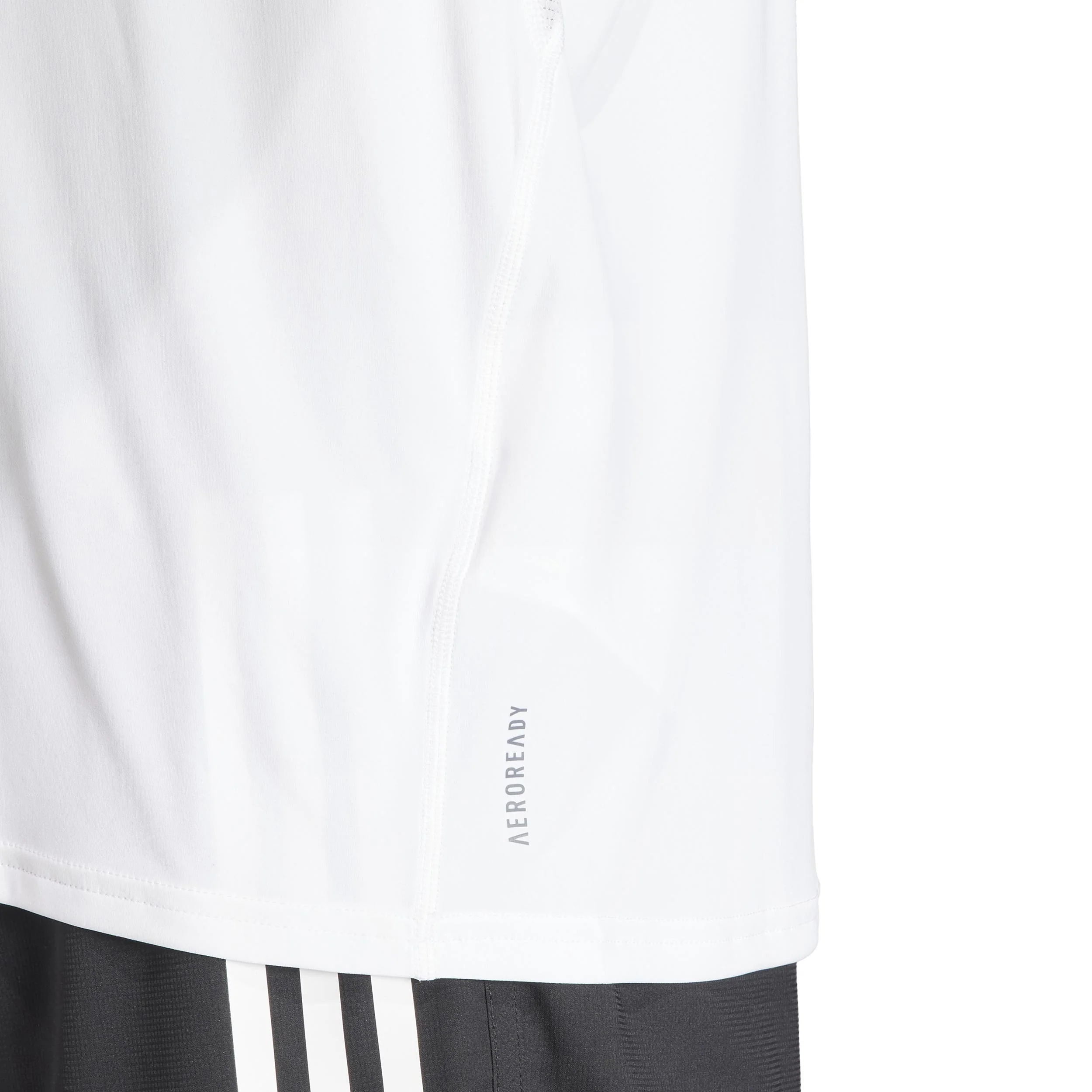 Adizero Essentials Laufshirt Herren-Weiß - Image 6