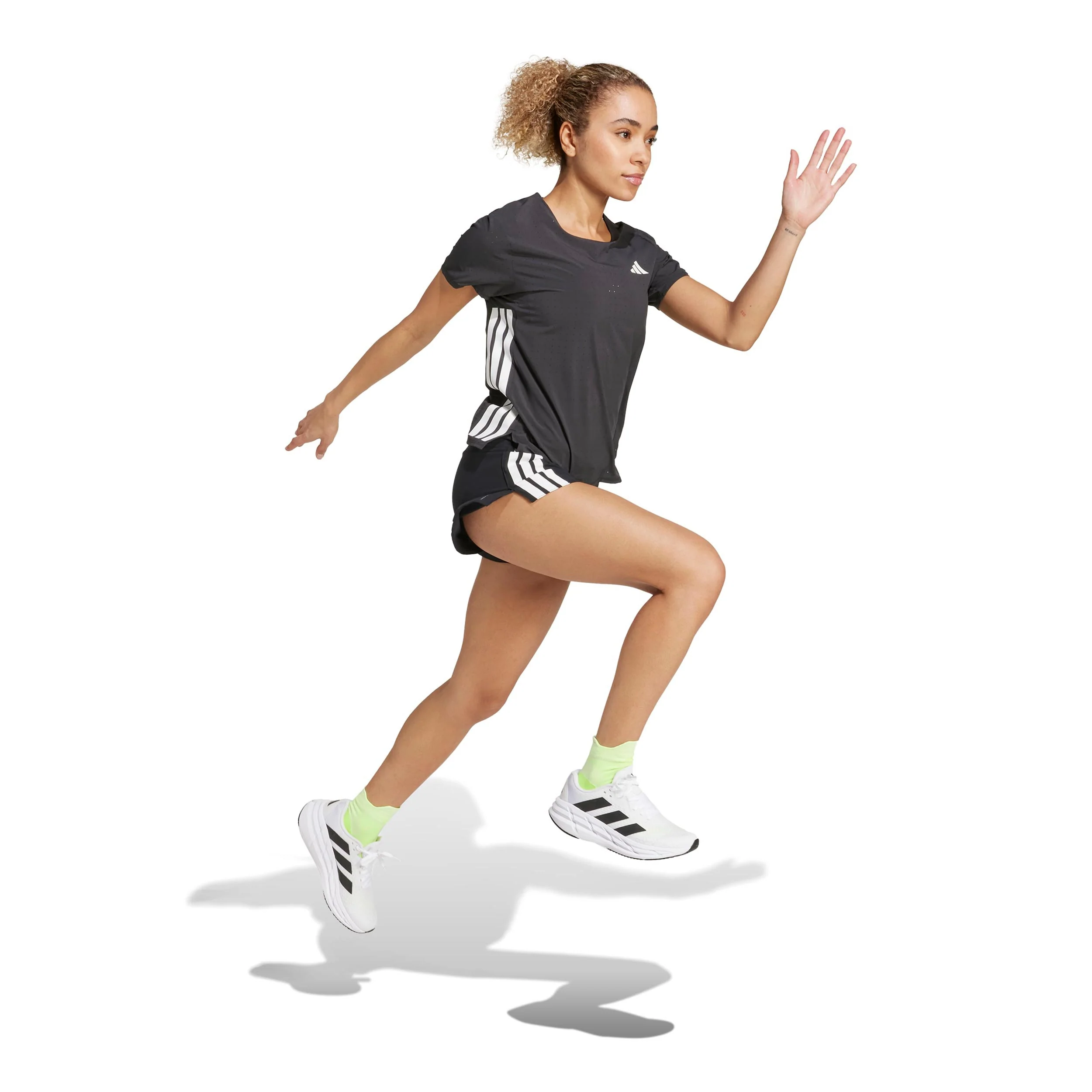 adizero Gel 4in  Laufshorts Damen-schwarz - Image 4