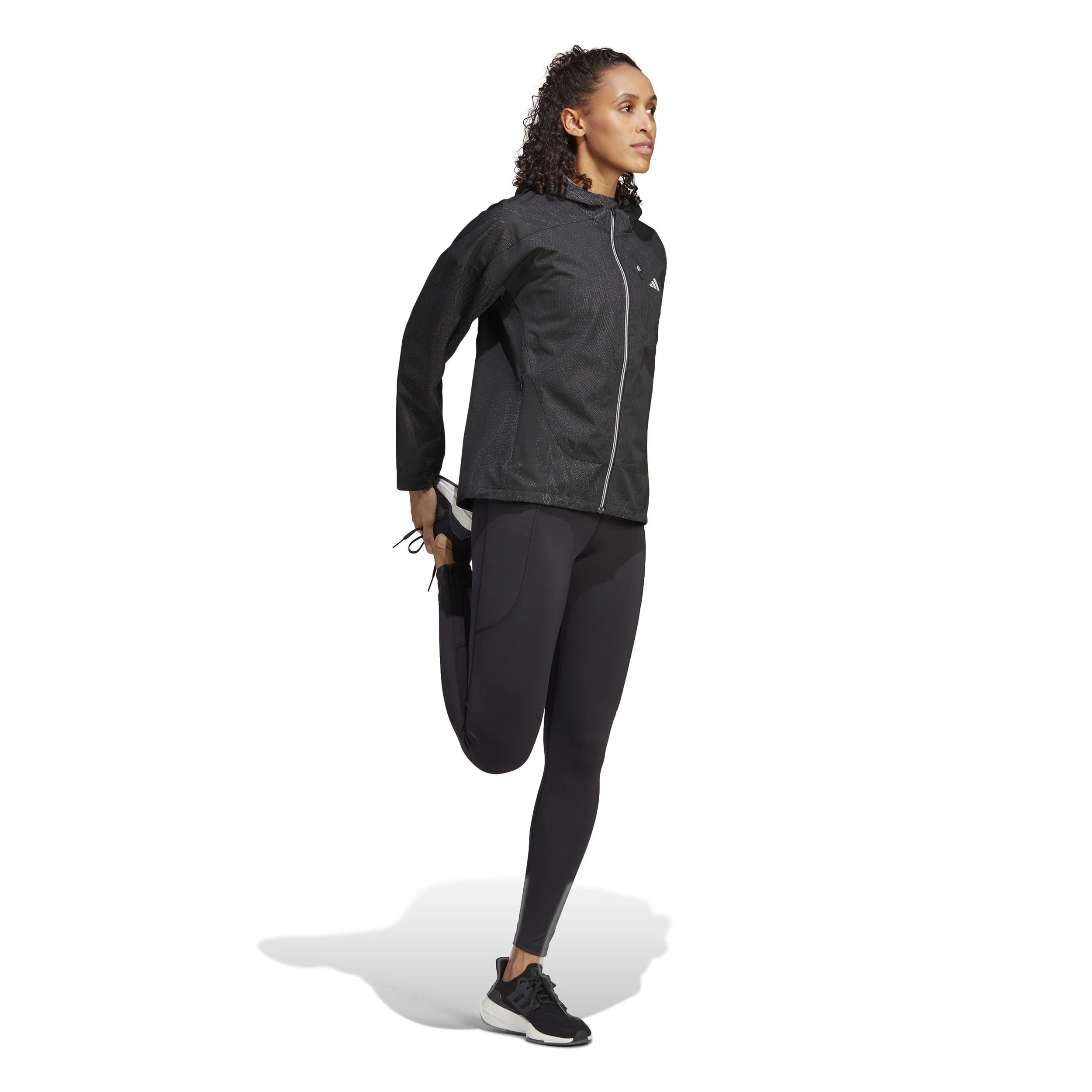 Adizero Laufjacke Damen-Schwarz - Image 5