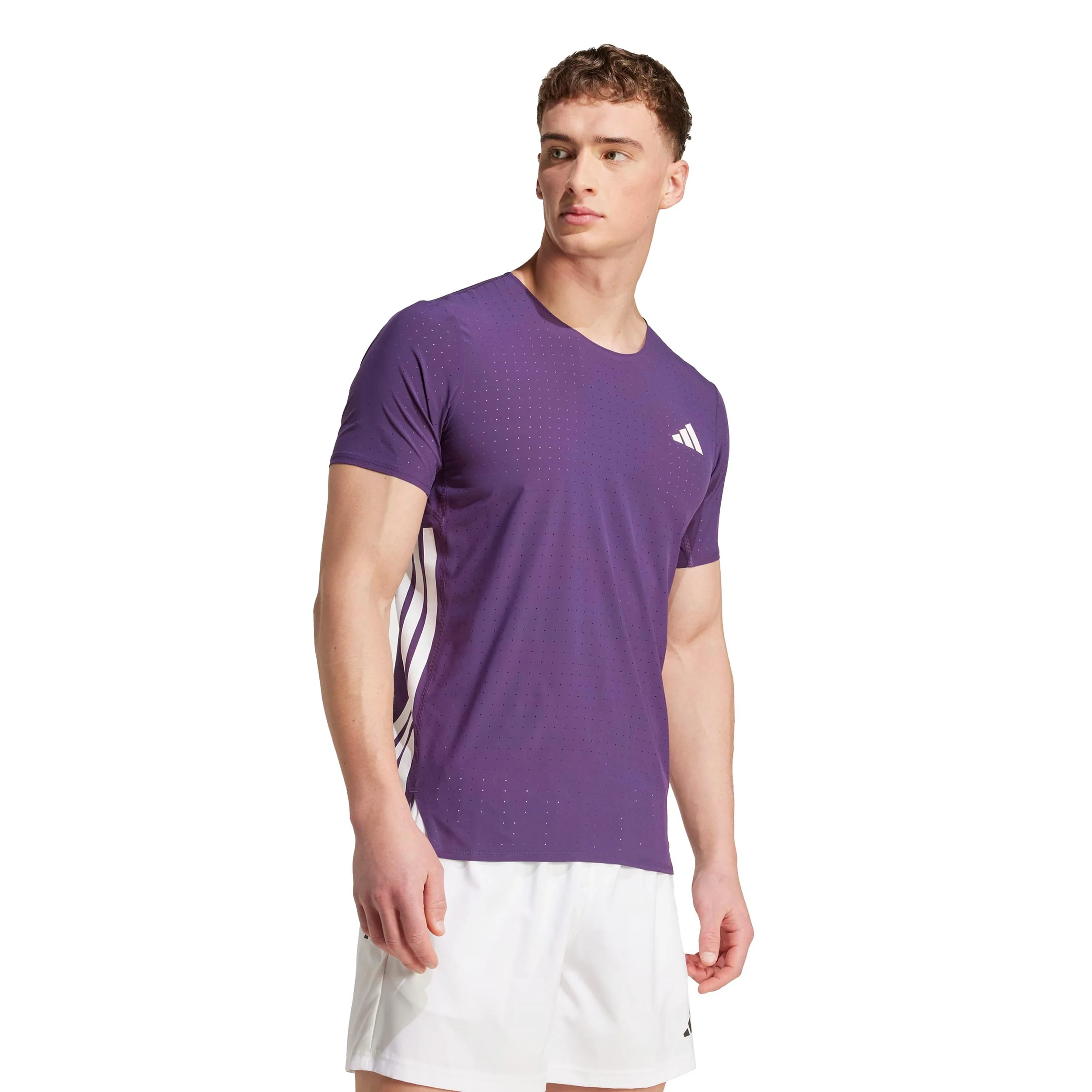 adizero Laufshirt Herren-lila - Image 2
