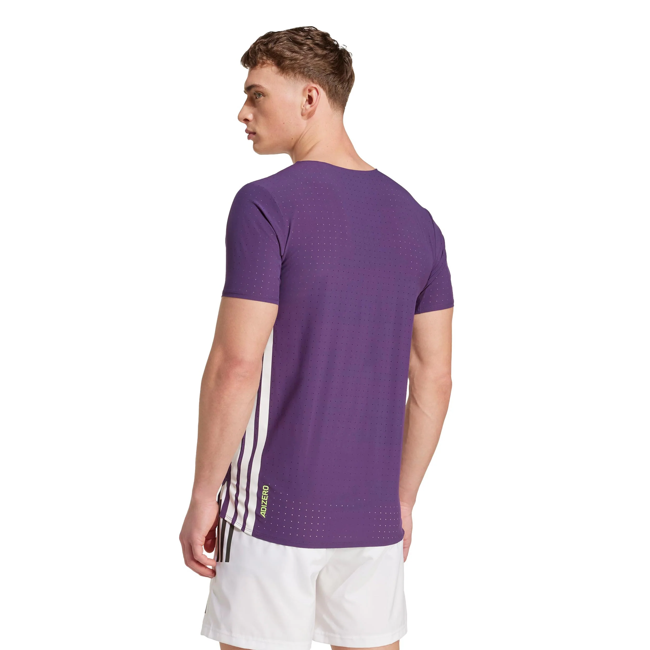 adizero Laufshirt Herren-lila - Image 3