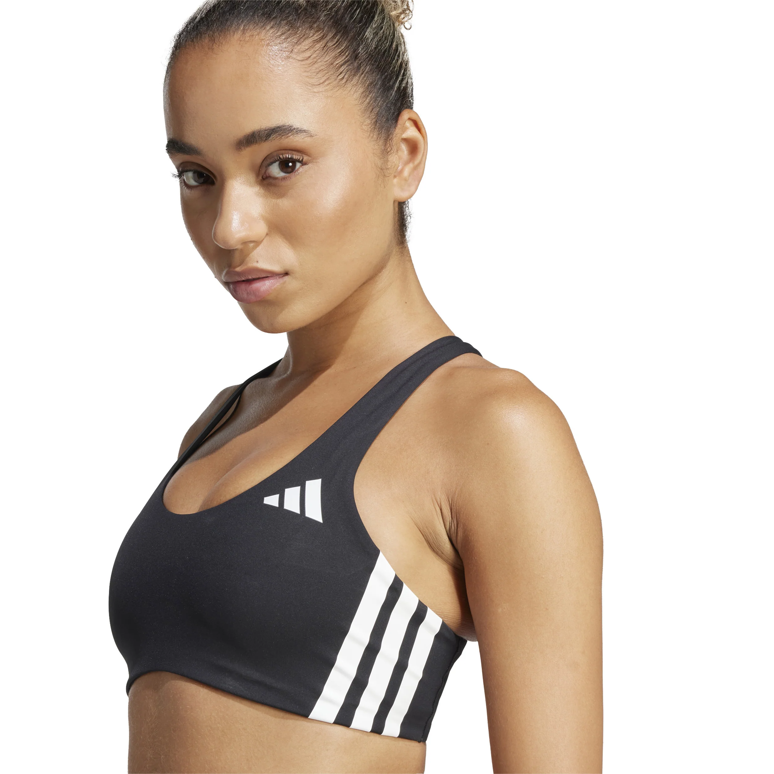 Adizero Medium Support Sport-BH Damen-Schwarz - Image 6