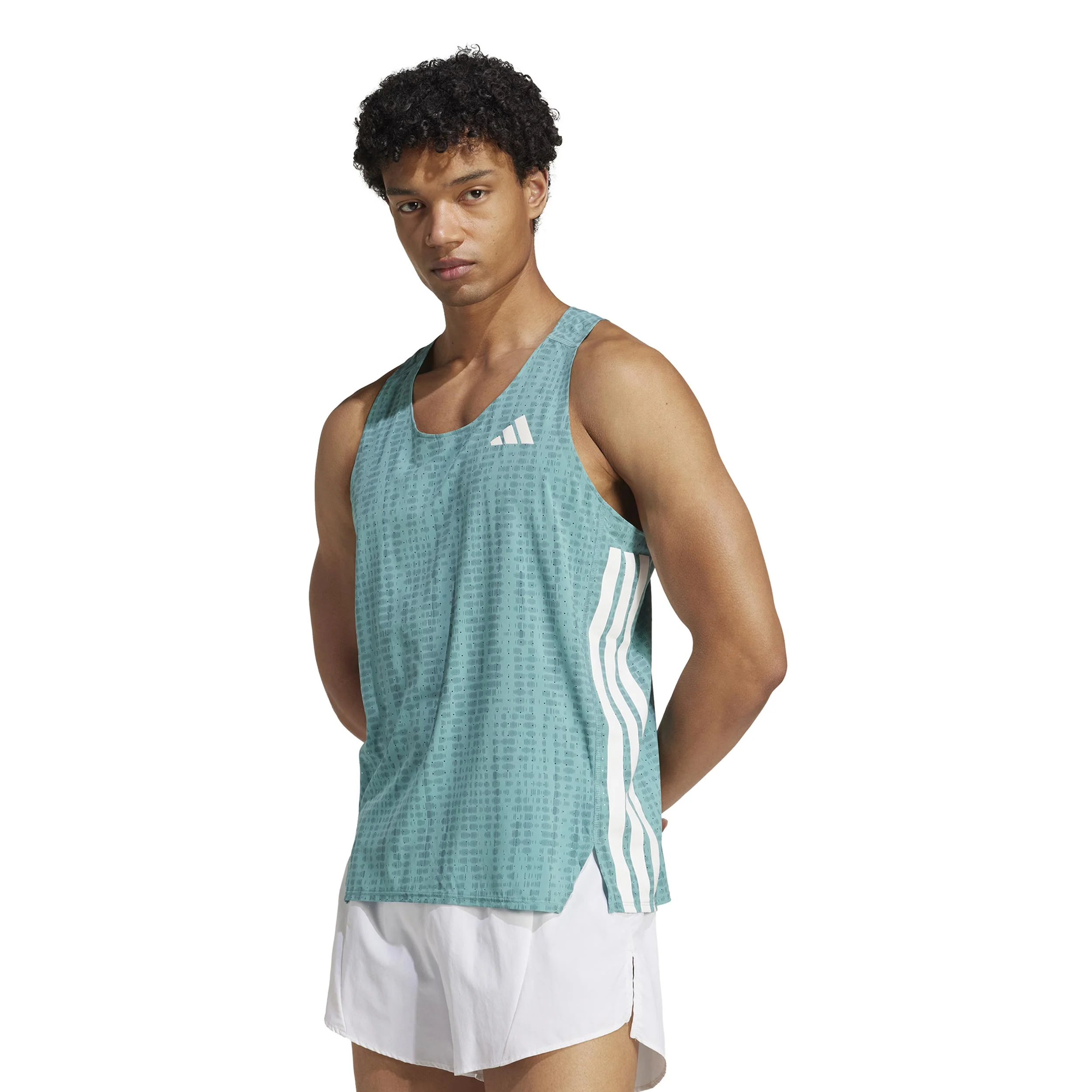 Adizero Tank-Top Herren-salbei - Image 2