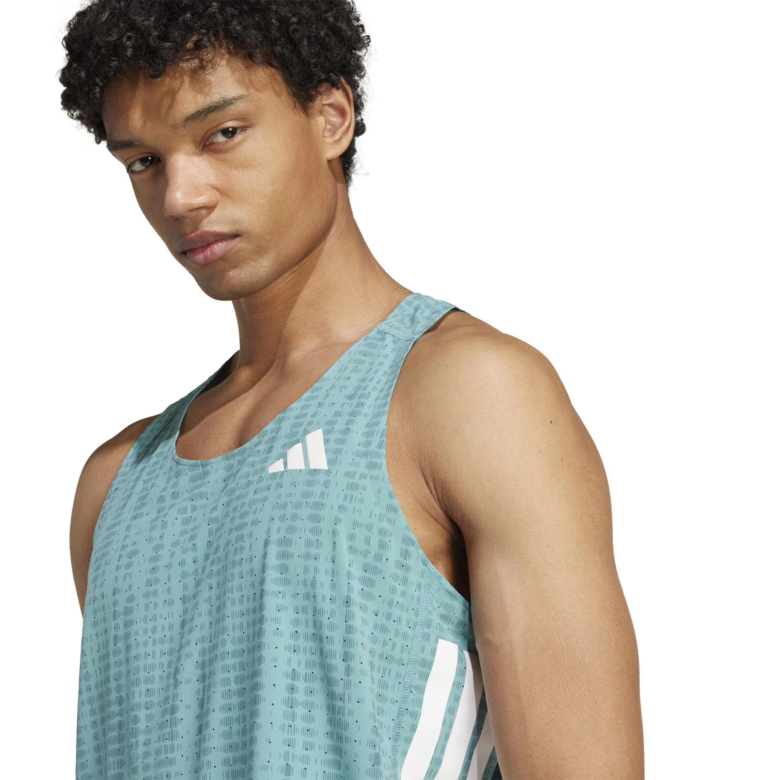 Adizero Tank-Top Herren-salbei - Image 5