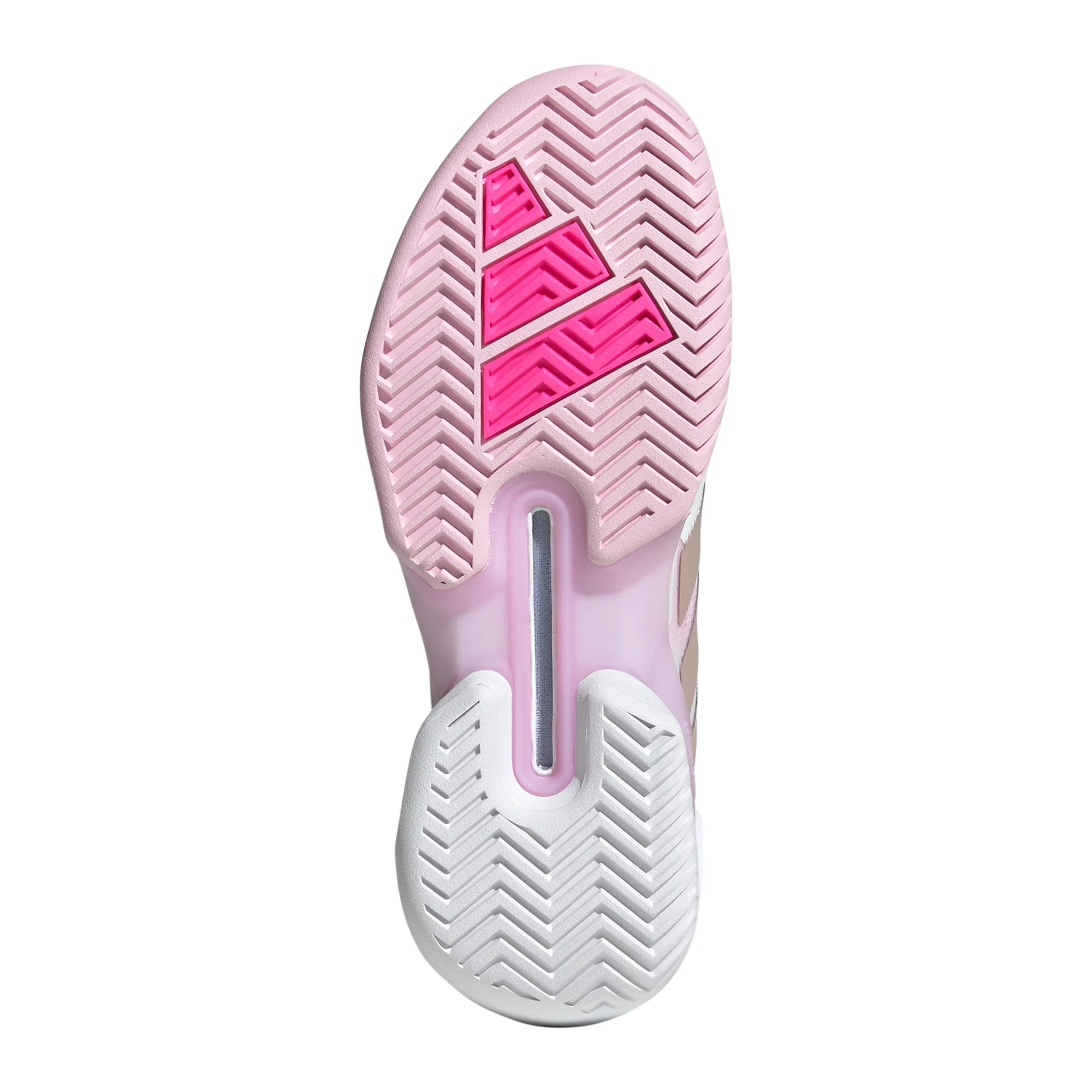 adizero Ubersonic 5 Allcourtschuh Damen - weiß, beige - Image 4