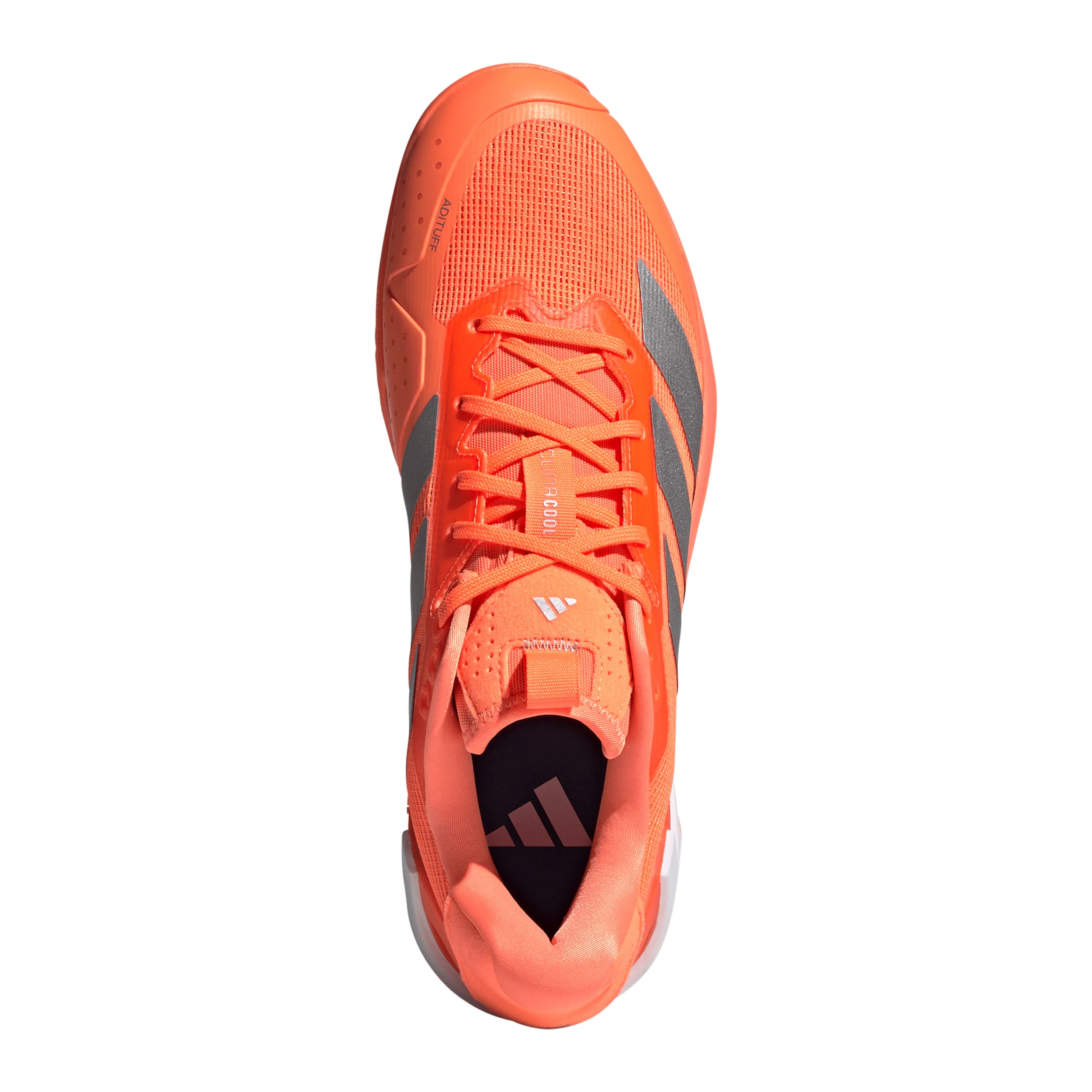 adizero Ubersonic 5  Allcourtschuh Herren - orange, silber - Image 3