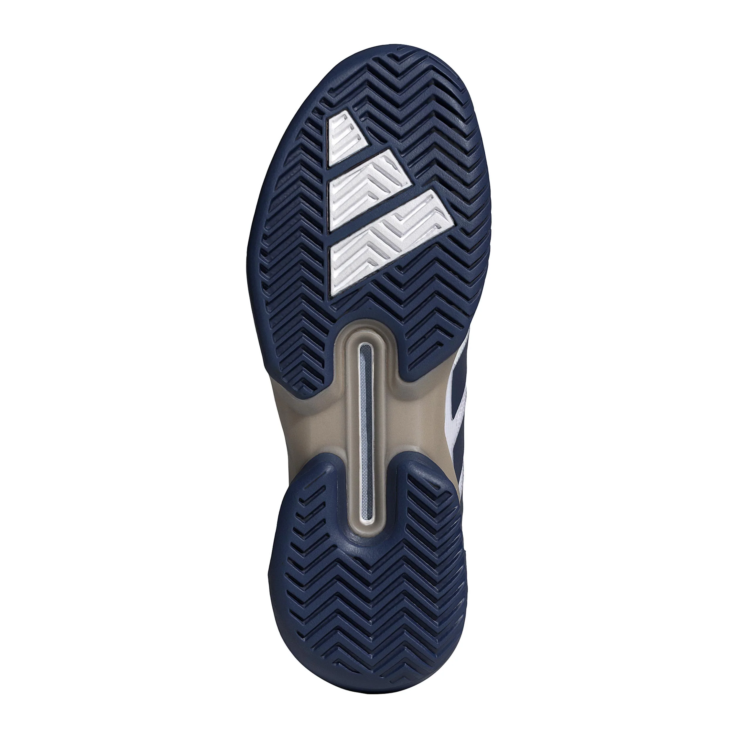 adizero Ubersonic 5  Allcourtschuh Herren - weiß, dunkelblau - Image 4