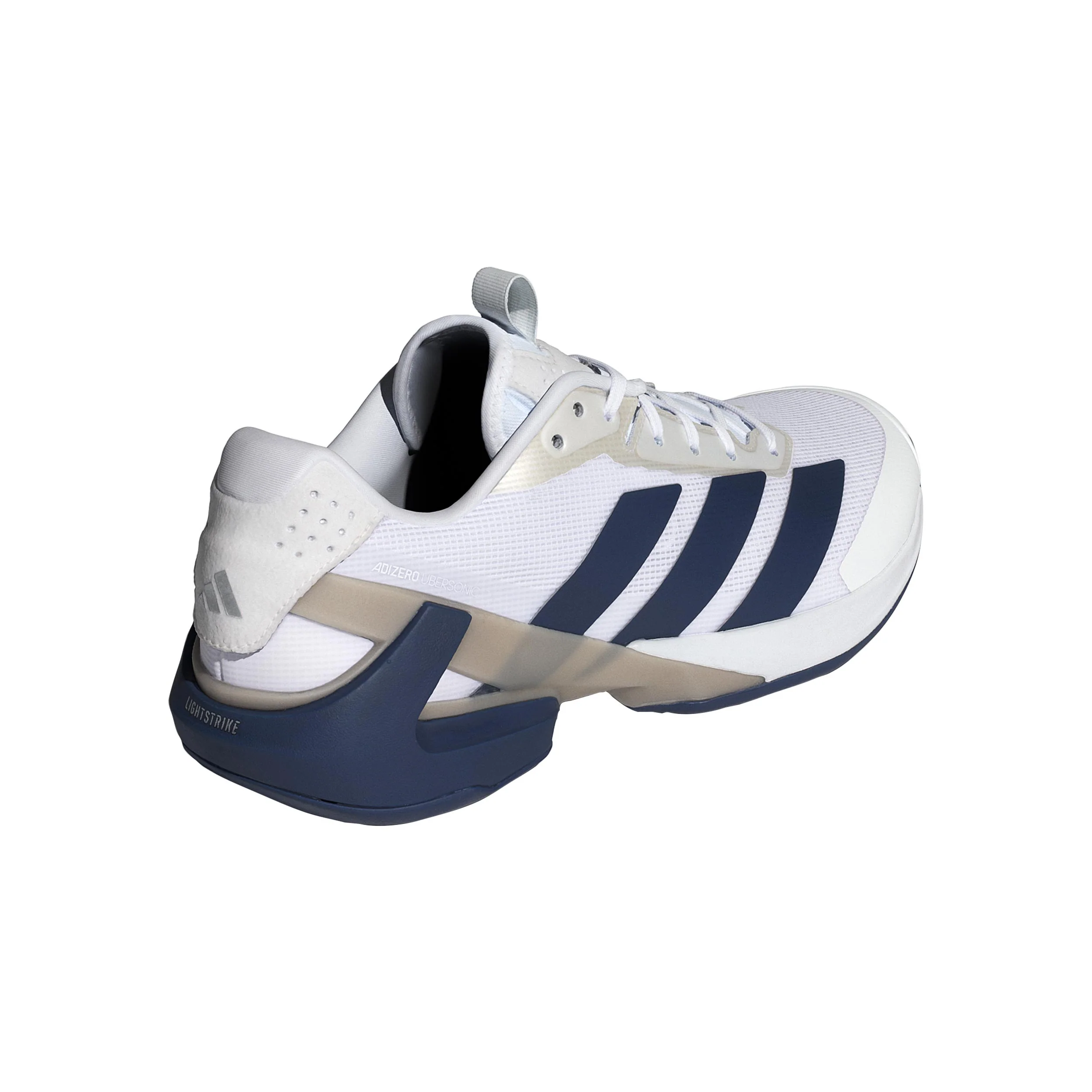 adizero Ubersonic 5  Allcourtschuh Herren - weiß, dunkelblau - Image 5