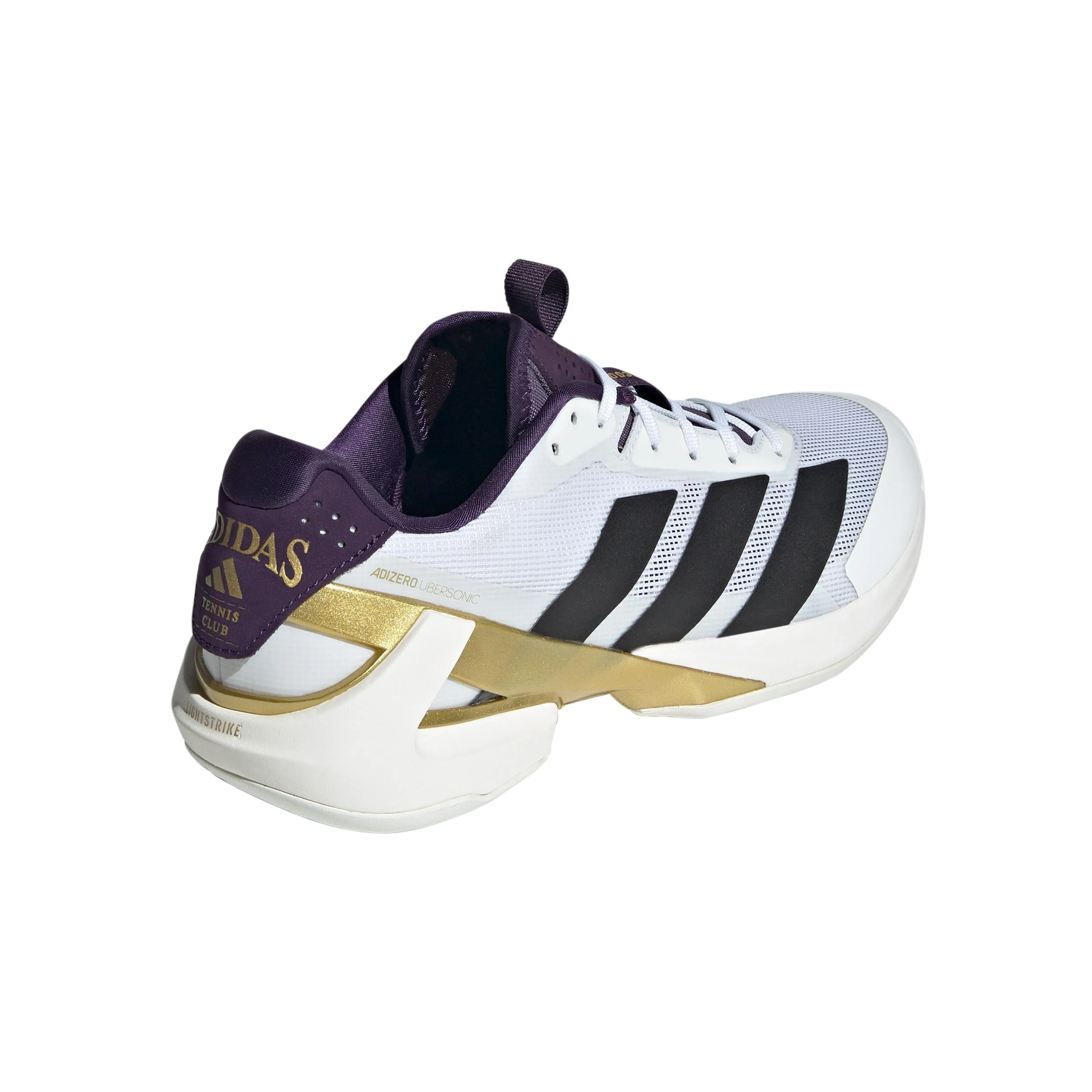 Adizero Ubersonic 5 Allcourtschuh Herren - weißaluminium, gold - Image 5