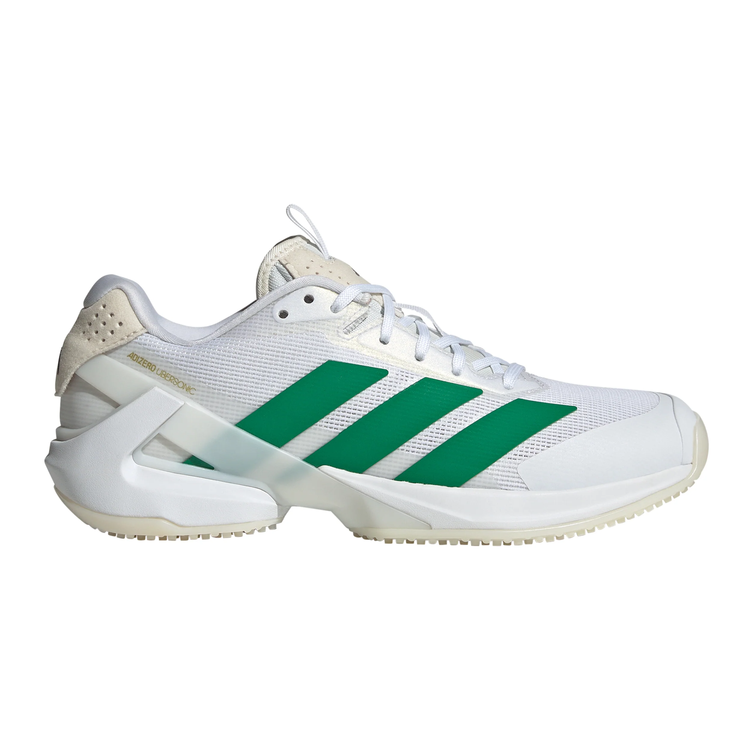 adizero Ubersonic 5 Rasenschuh Damen - weiß, grün