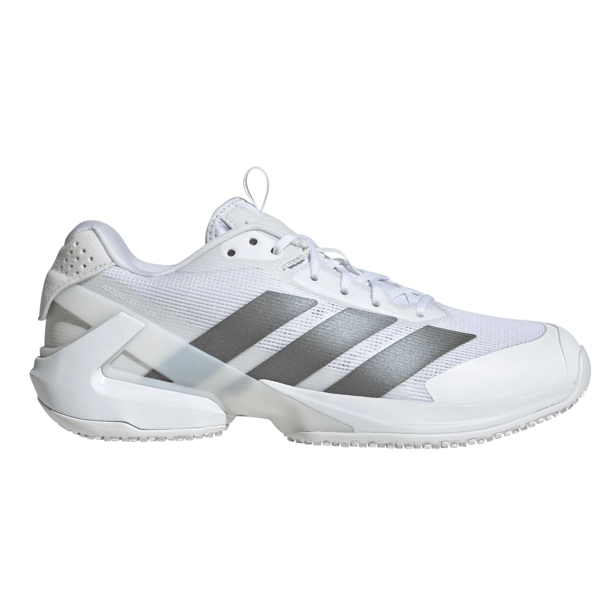 adizero Ubersonic 5 Rasenschuh Damen - weiß, silber