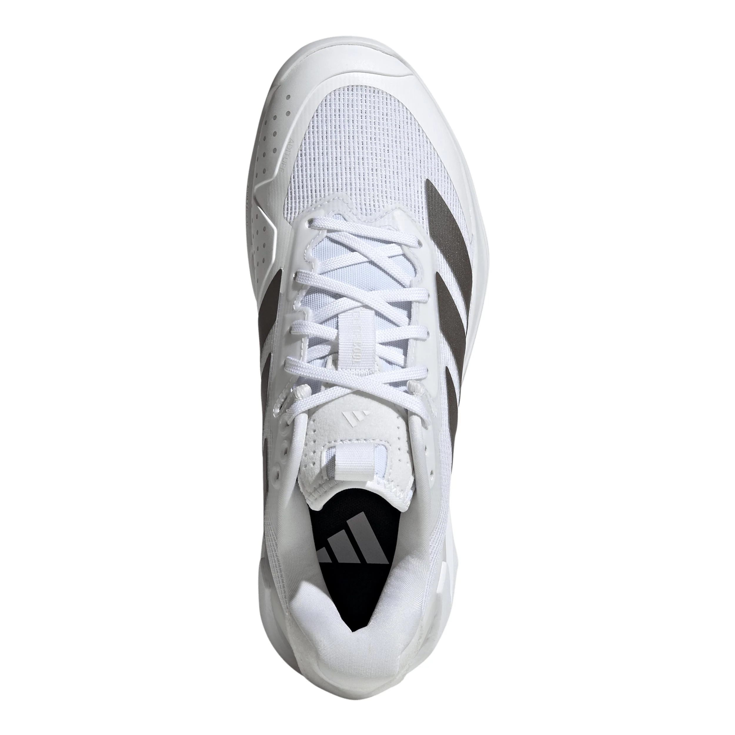 adizero Ubersonic 5 Rasenschuh Damen - weiß, silber - Image 3
