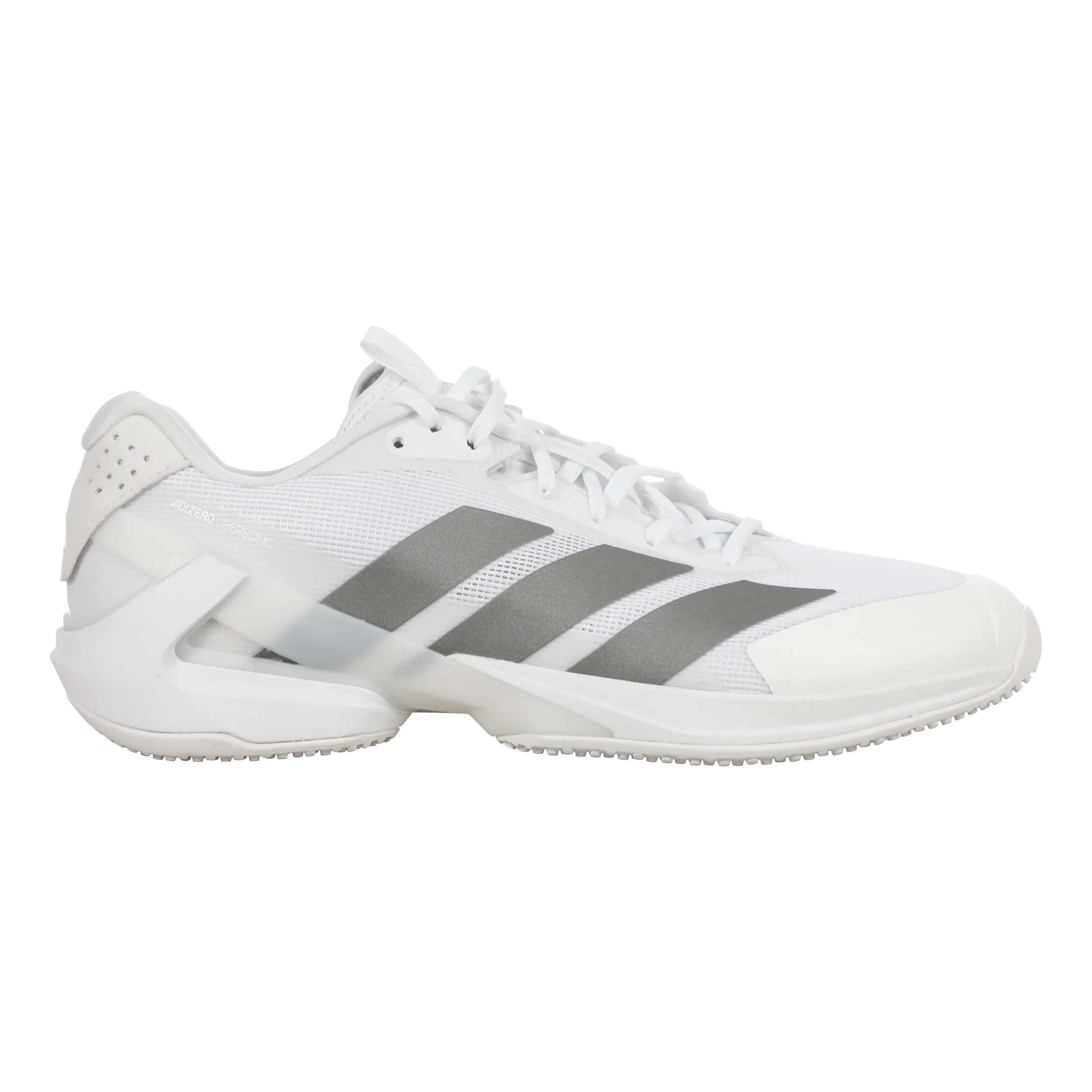 adizero Ubersonic 5 Rasenschuh Herren - weiß, grau