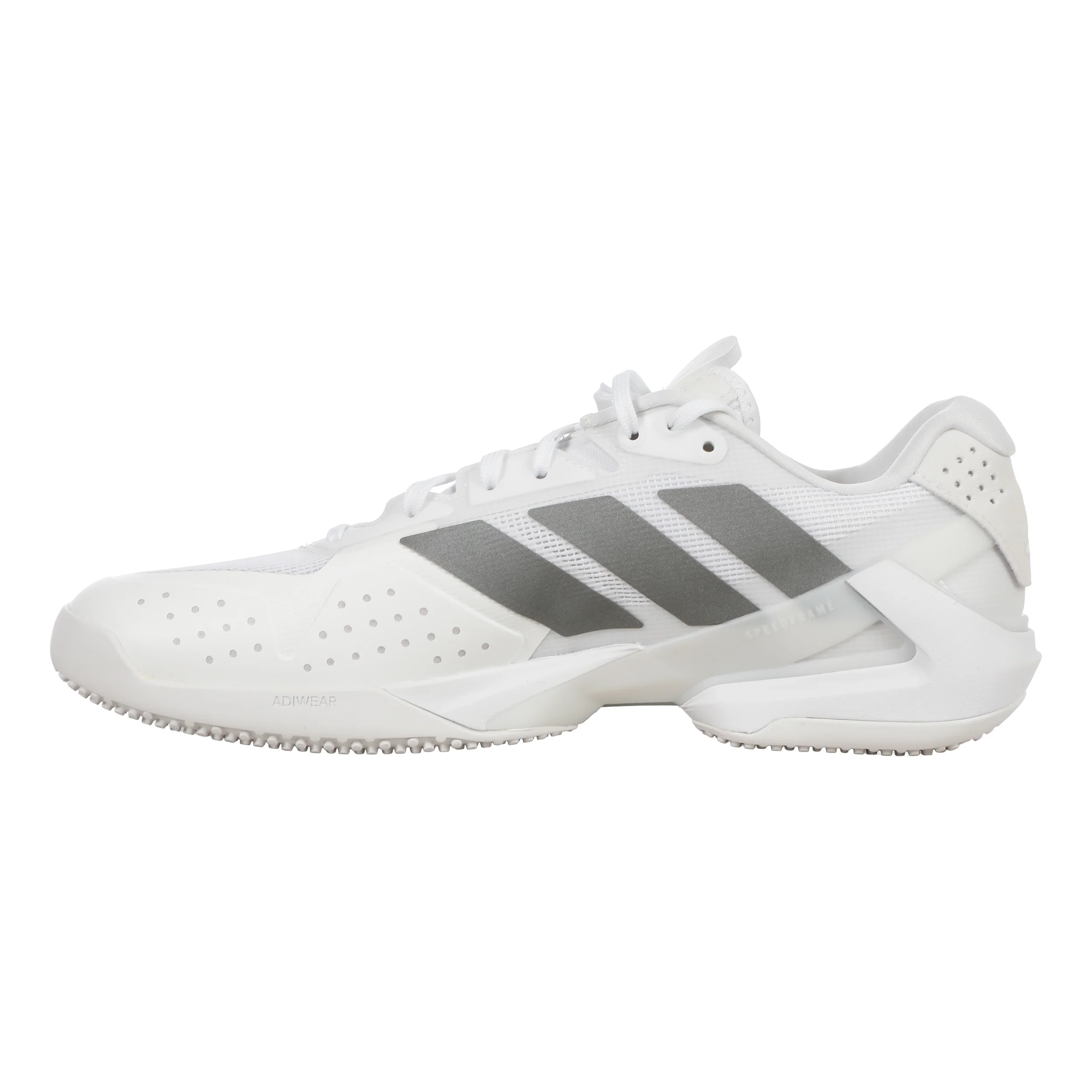 adizero Ubersonic 5 Rasenschuh Herren - weiß, grau - Image 2