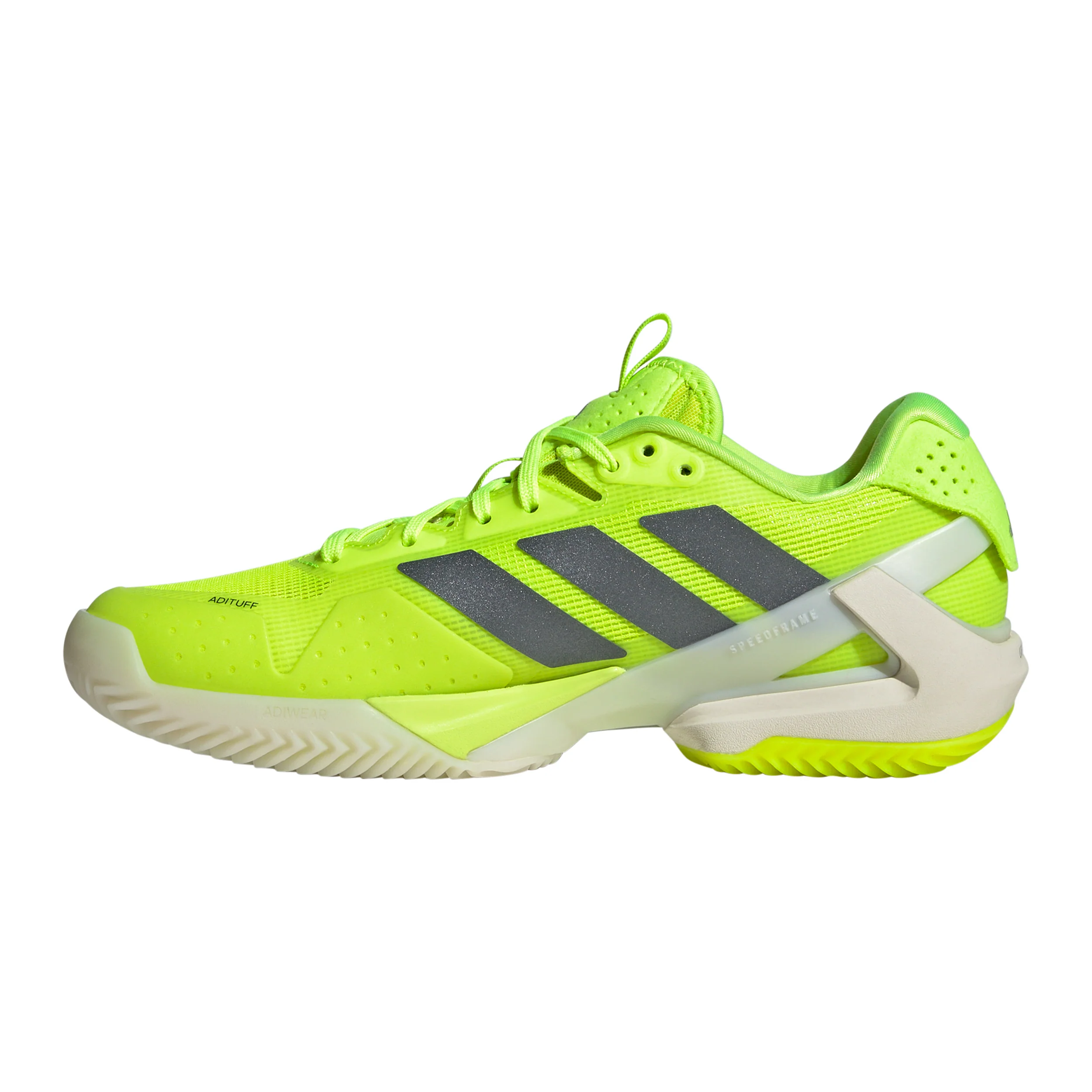 adizero Ubersonic 5 Sandplatzschuh Damen - limette, schwarz - Image 2