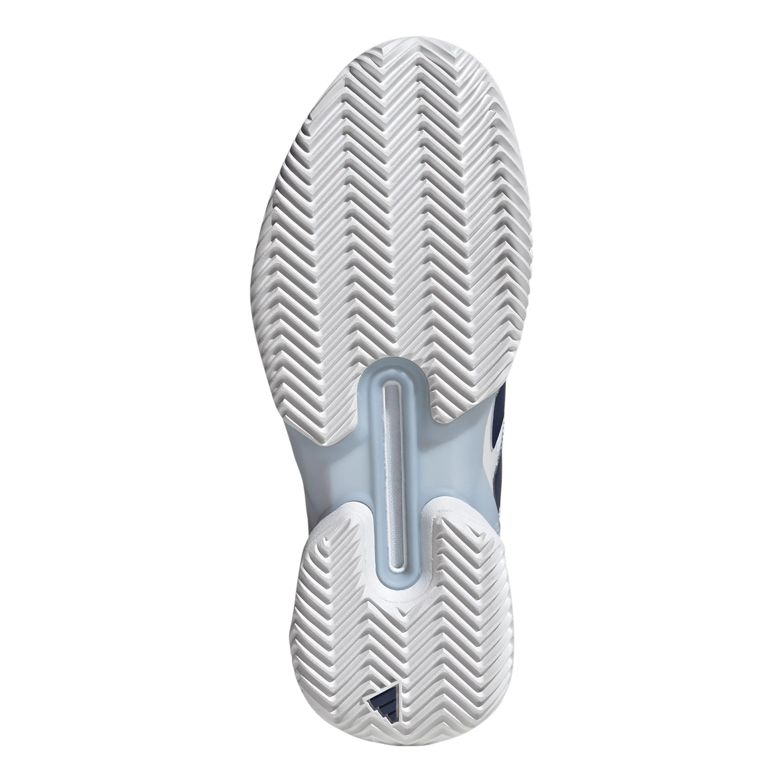 adizero Ubersonic 5 Sandplatzschuh Damen - weiß, dunkelblau - Image 4
