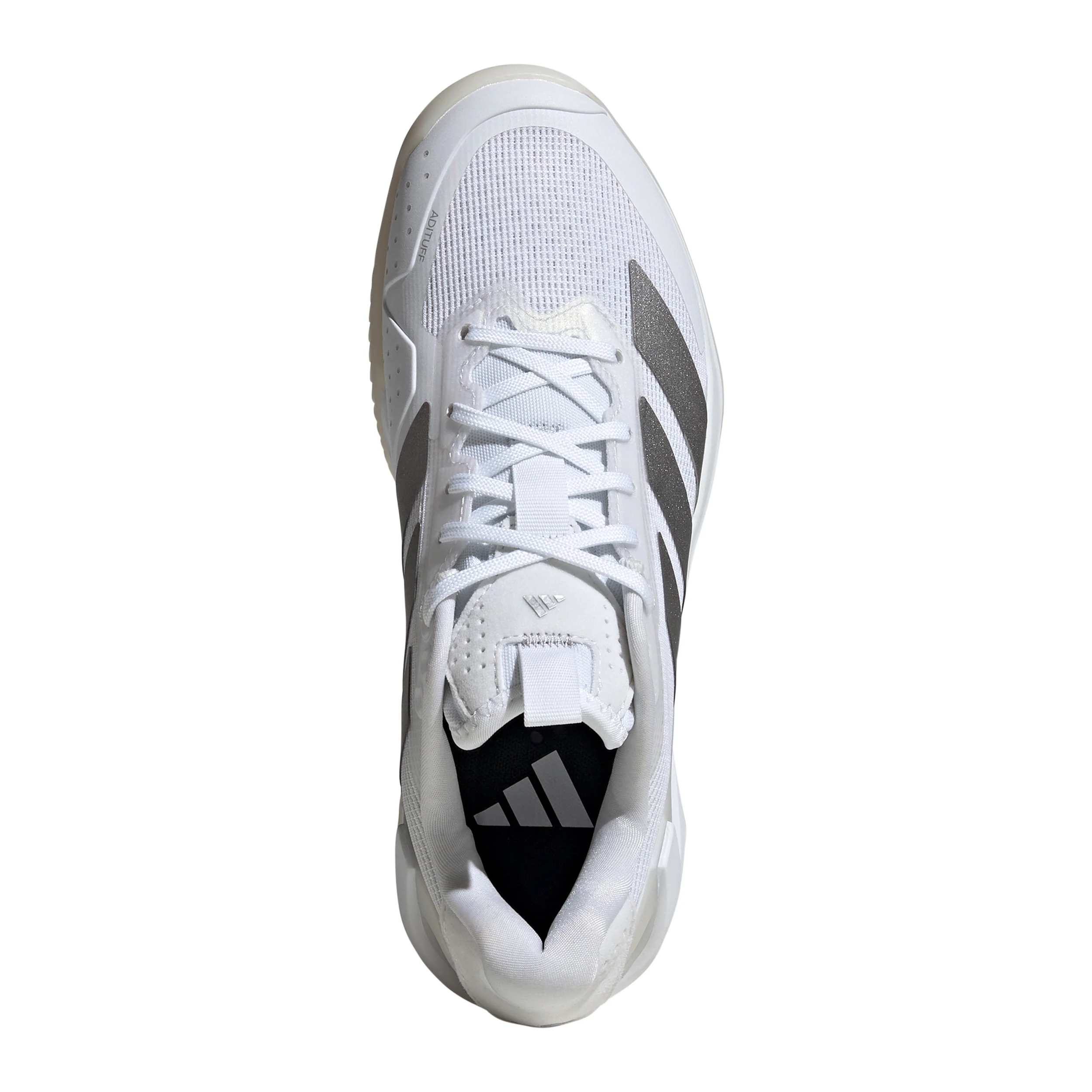 adizero Ubersonic 5 Sandplatzschuh Damen - weiß, silber - Image 3