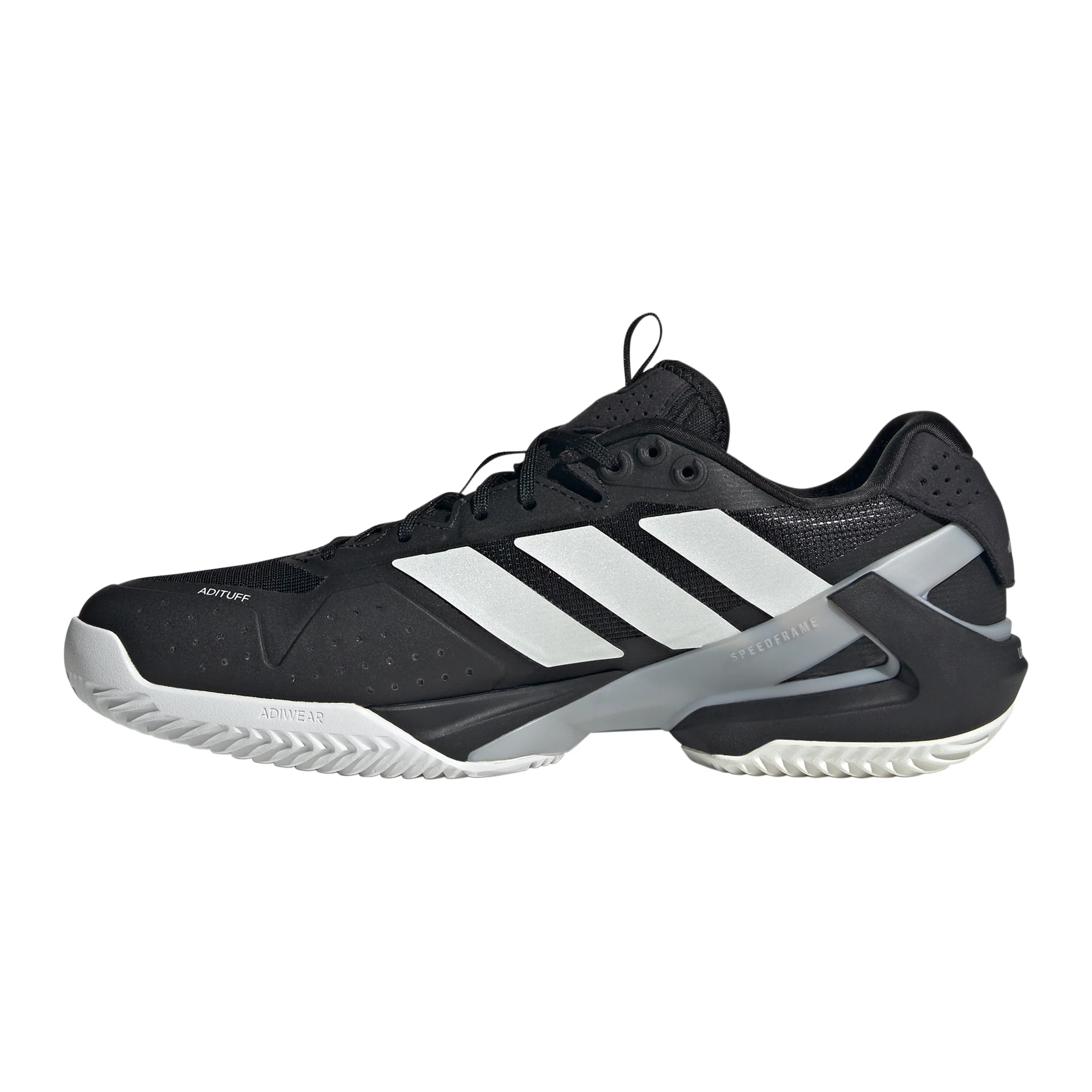 adizero Ubersonic 5 Sandplatzschuh Herren - schwarz, silber - Image 2