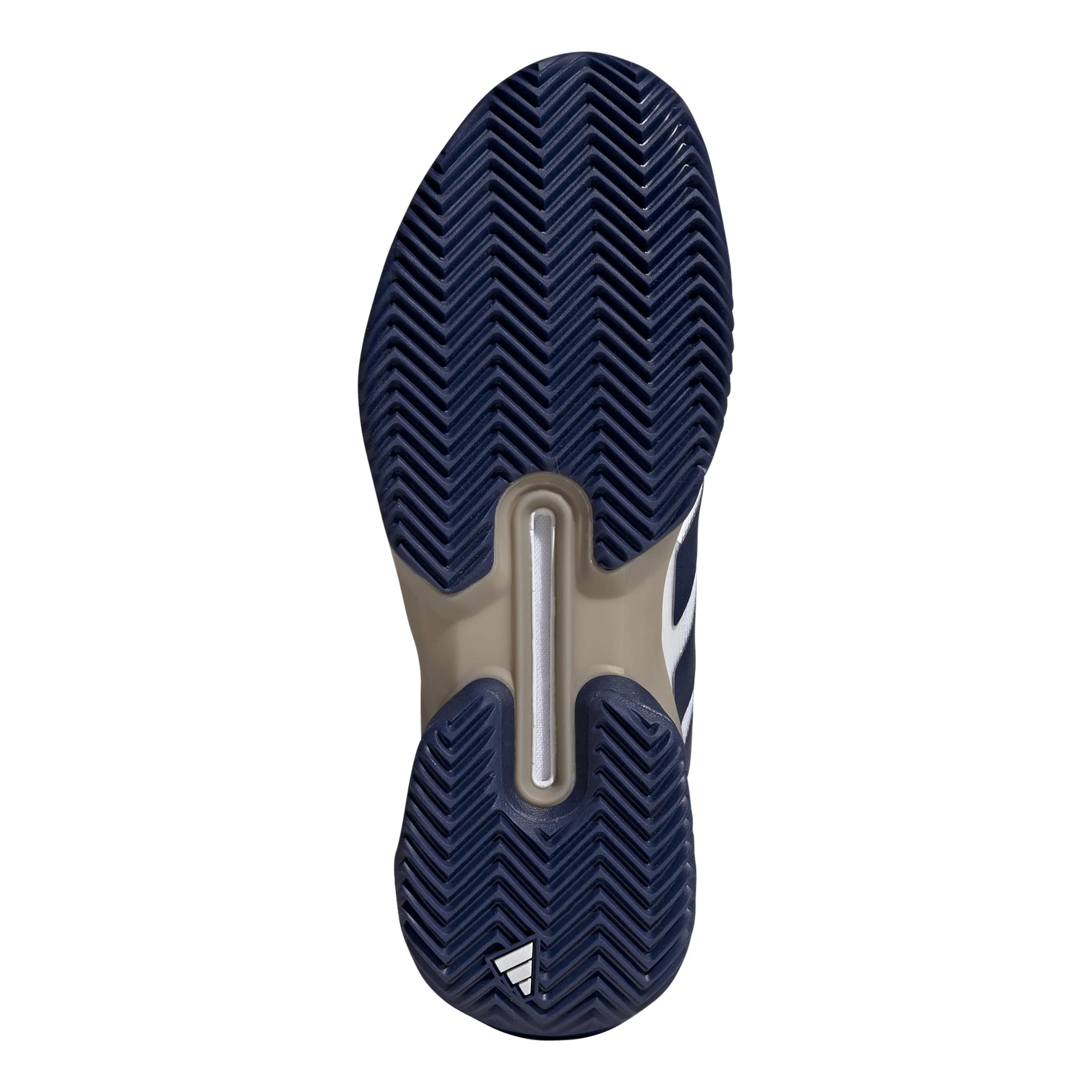 adizero Ubersonic 5 Sandplatzschuh Herren - weiß, dunkelblau - Image 4