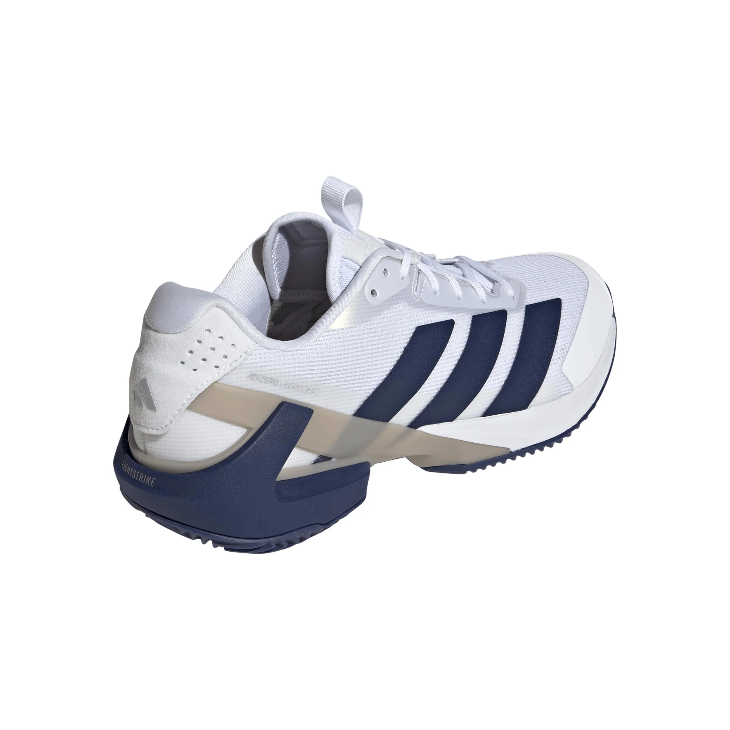adizero Ubersonic 5 Sandplatzschuh Herren - weiß, dunkelblau - Image 5