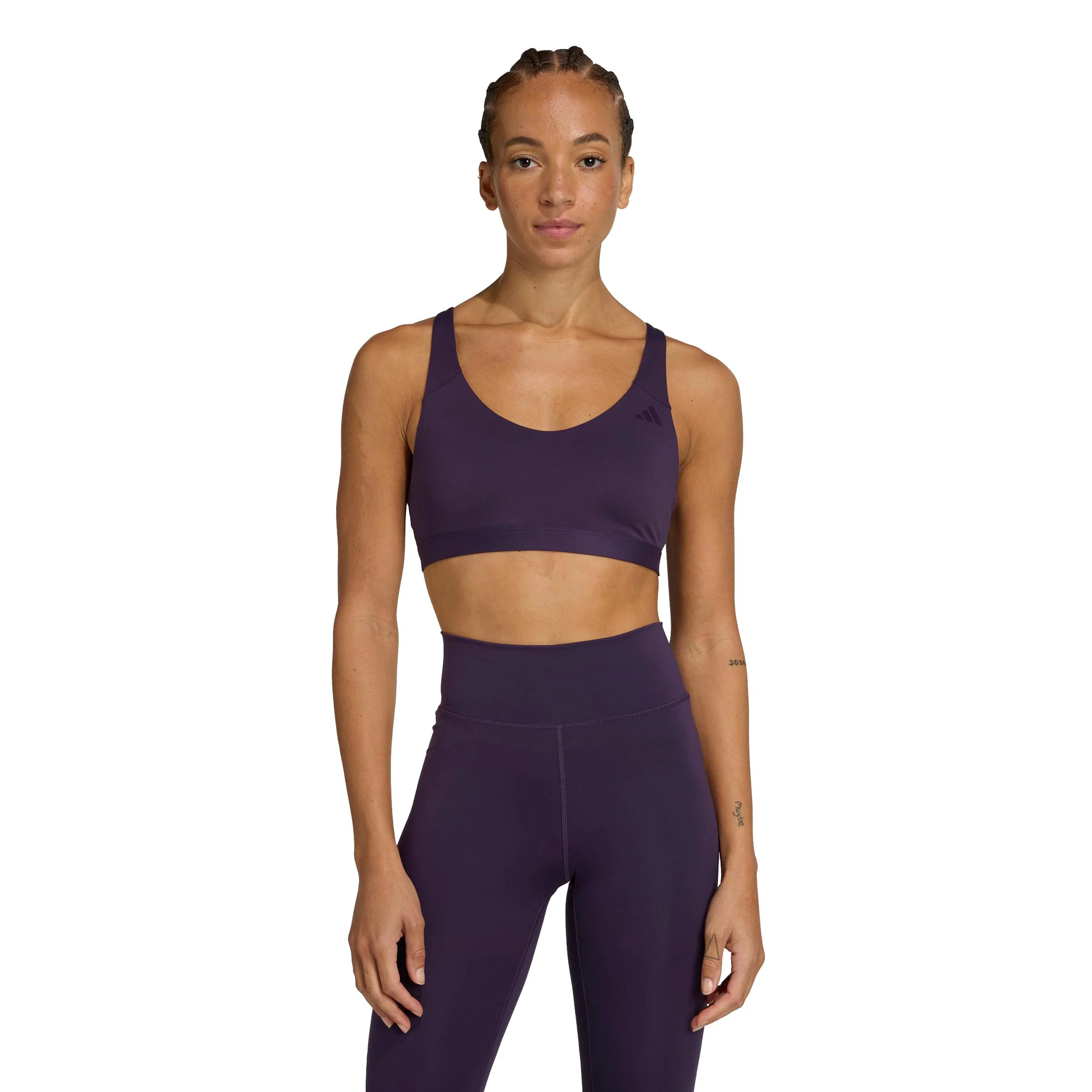 All Me Essentials Mid Support Sport-BH Damen - lila - Image 3